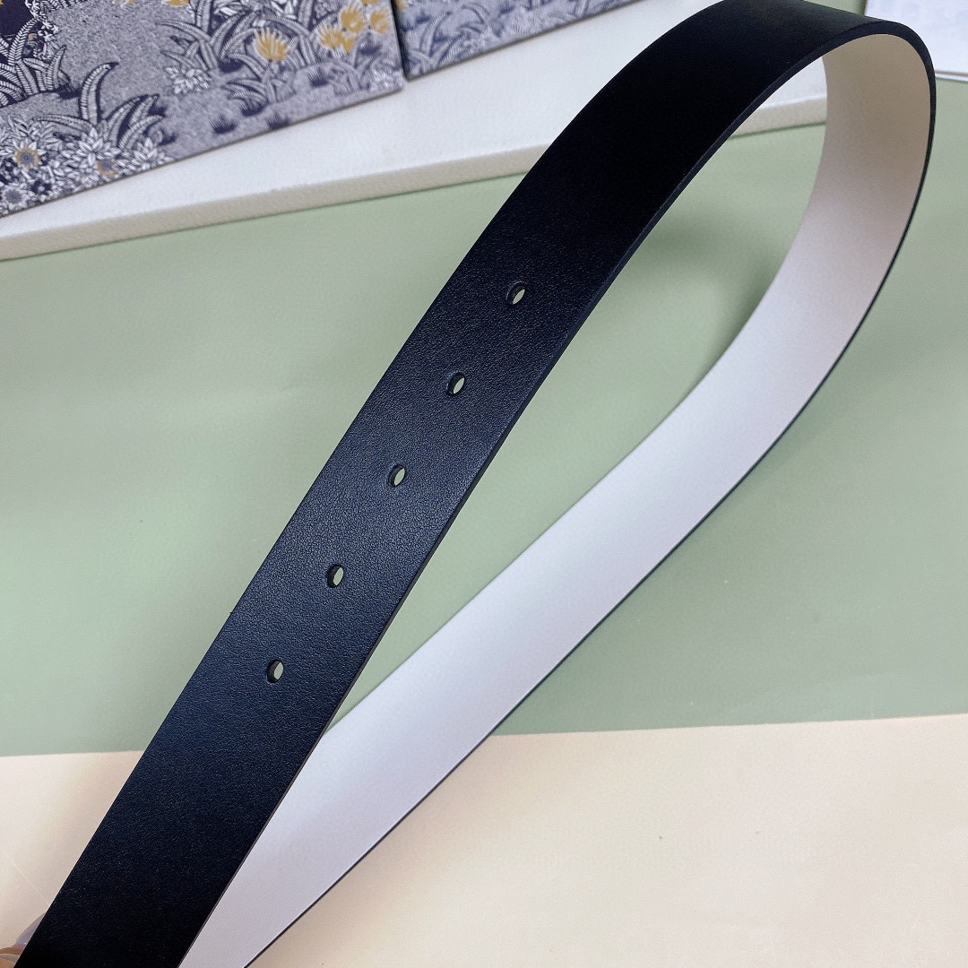 Dior Leather Belts 1:1 Mirror Version