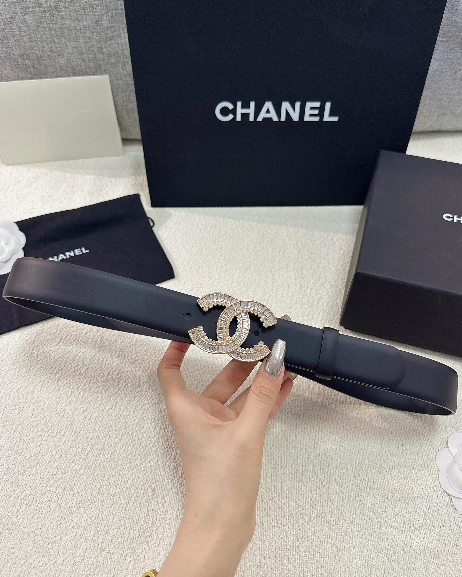 Chanel Leather Belts 1:1 Mirror Version
