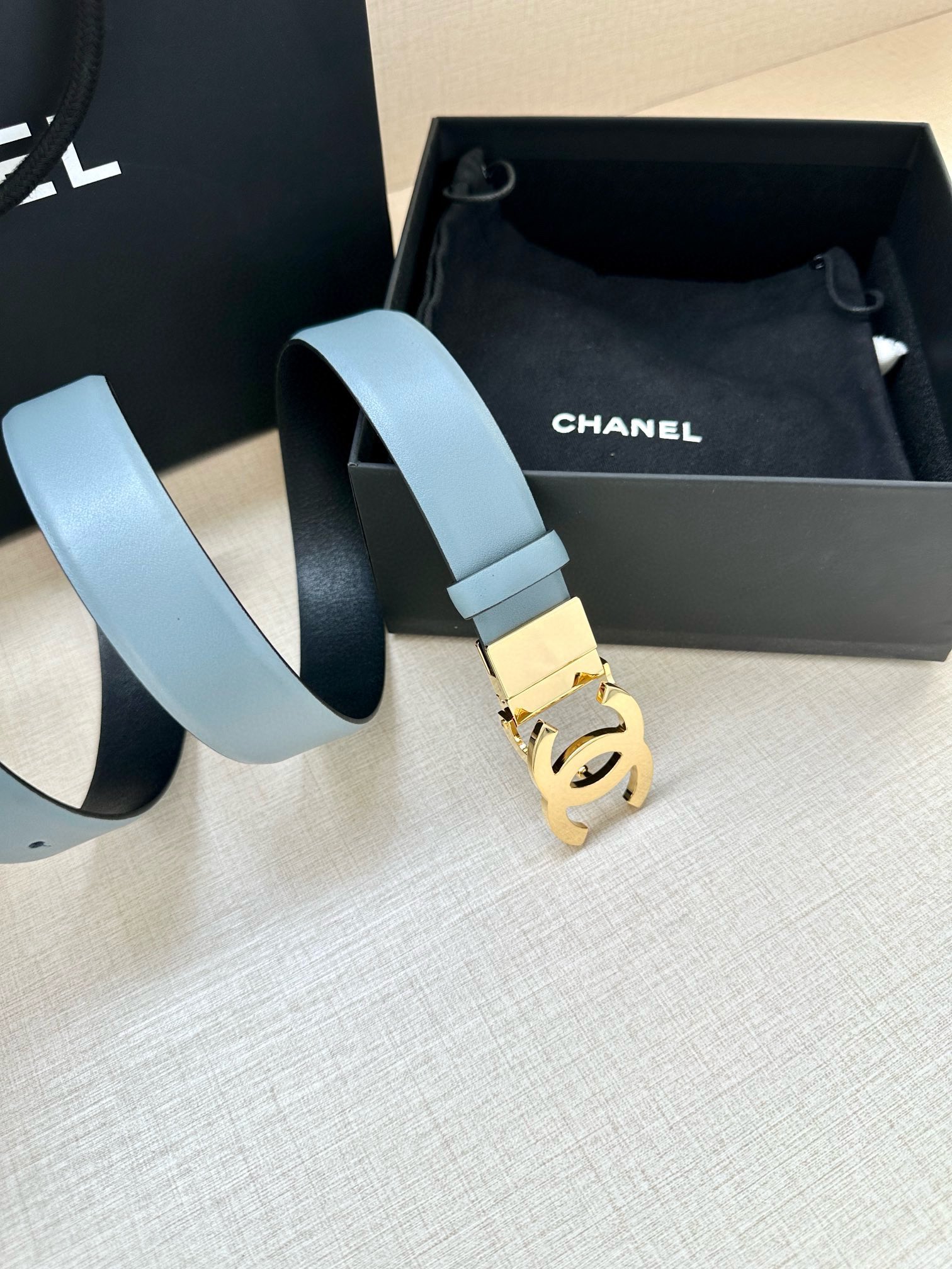 Chanel Leather Belts 1:1 Mirror Version
