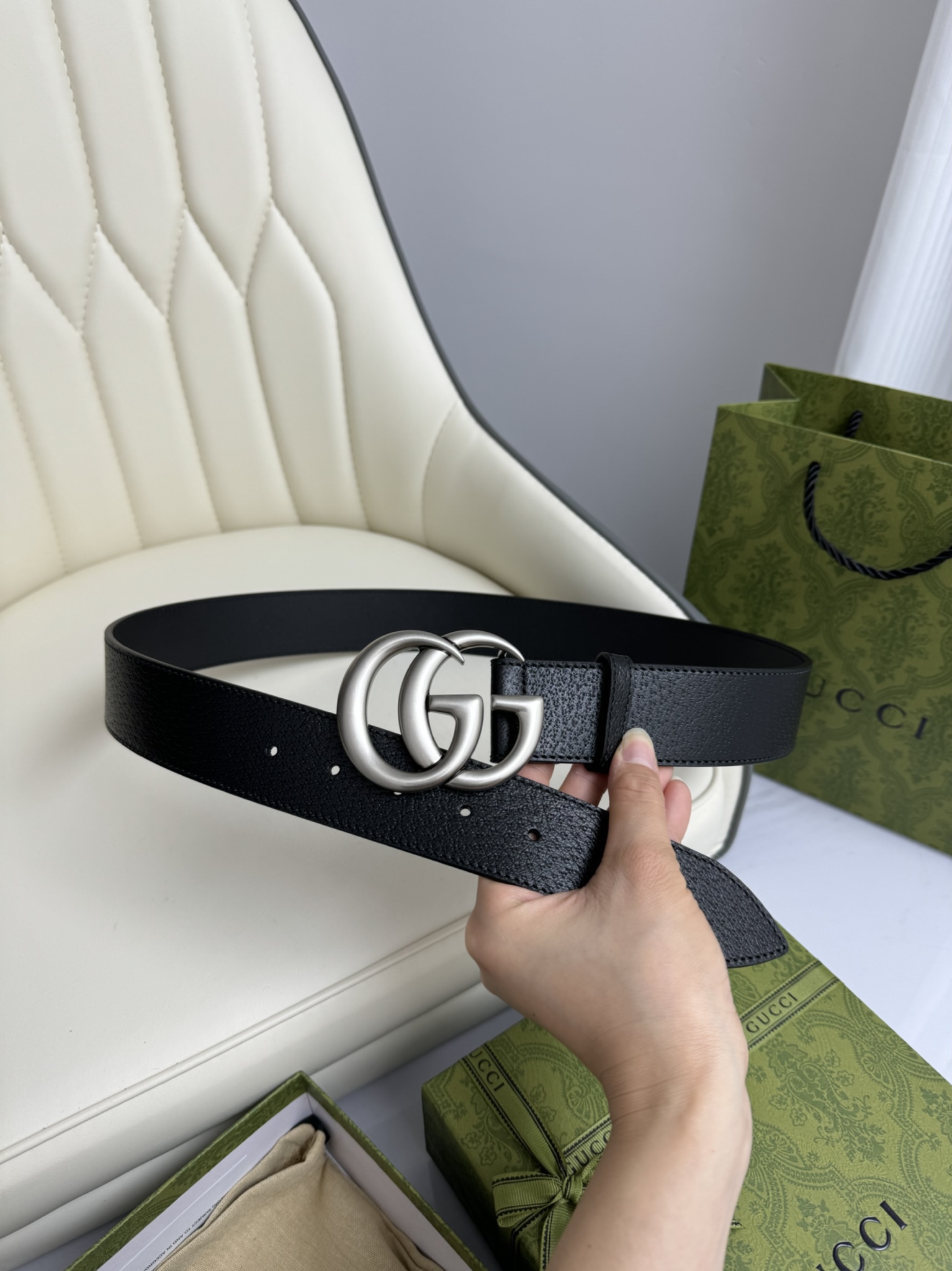 Gucci Leather Belts 1:1 Mirror Version