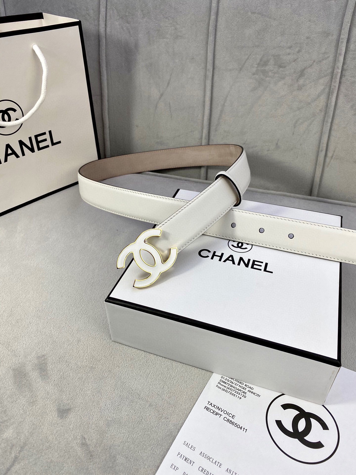 Chanel Leather Belts 1:1 Mirror Version