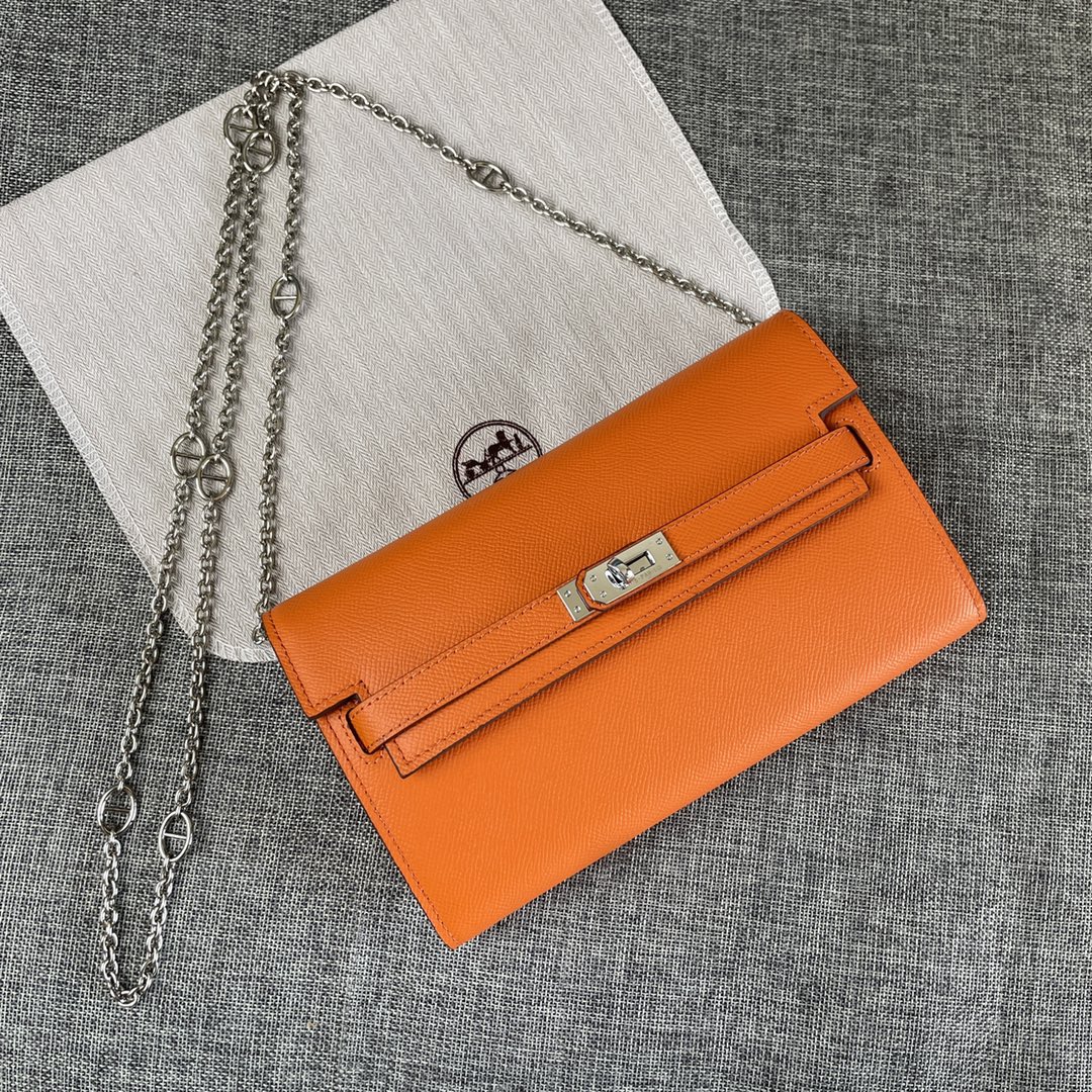Hermes Kelly Chain Purse Bag Wallets(Replica)