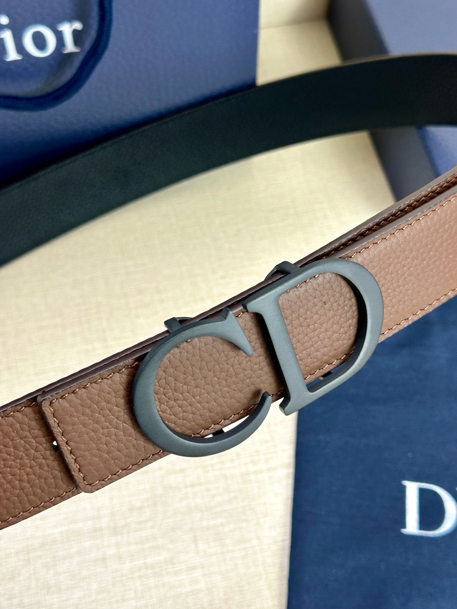 Dior Leather Belts 1:1 Mirror Version