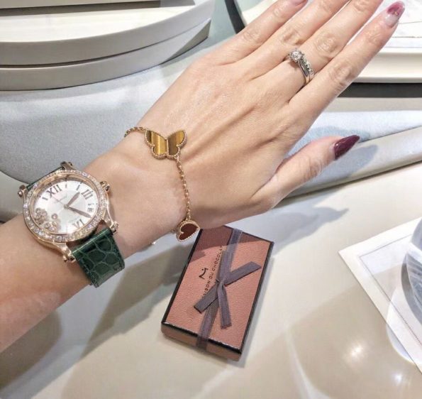 Van Cleef Lucky Bracelet Dupe, Four Motif