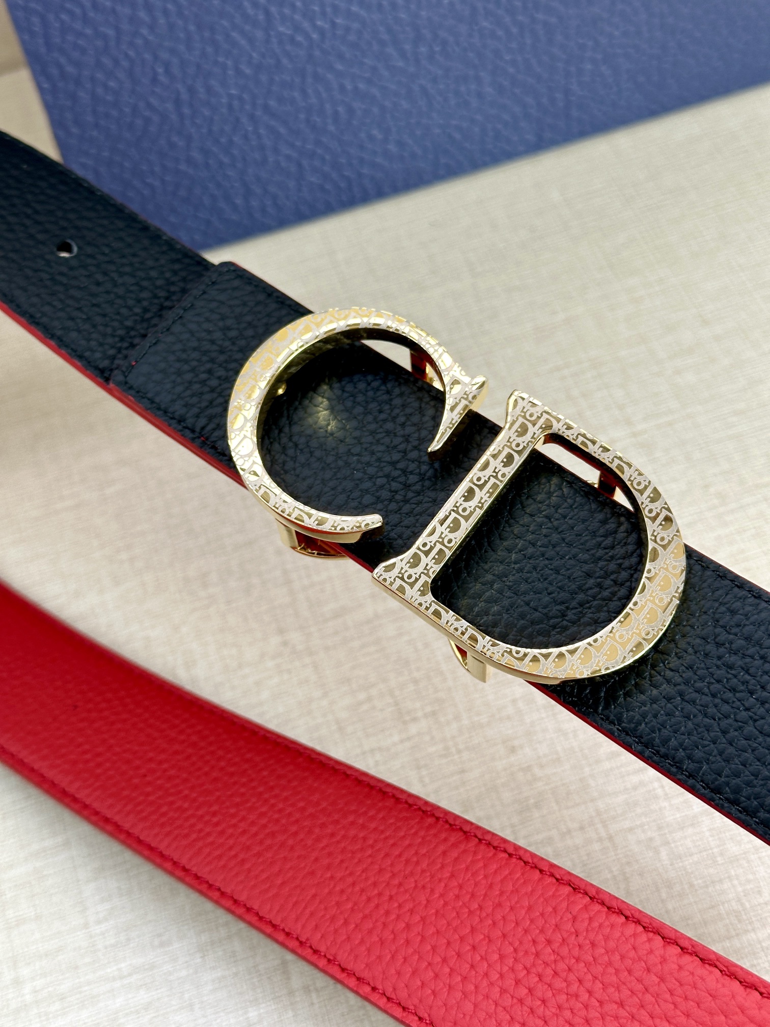 Dior Leather Belts 1:1 Mirror Version