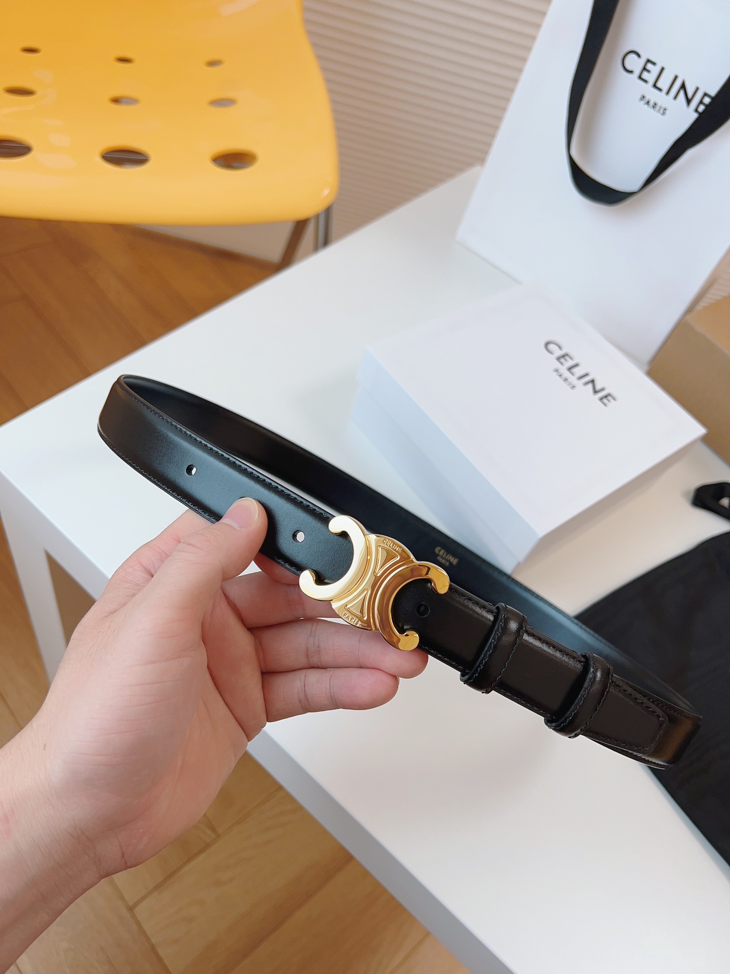 Celine Leather Belts 1:1 Mirror Version