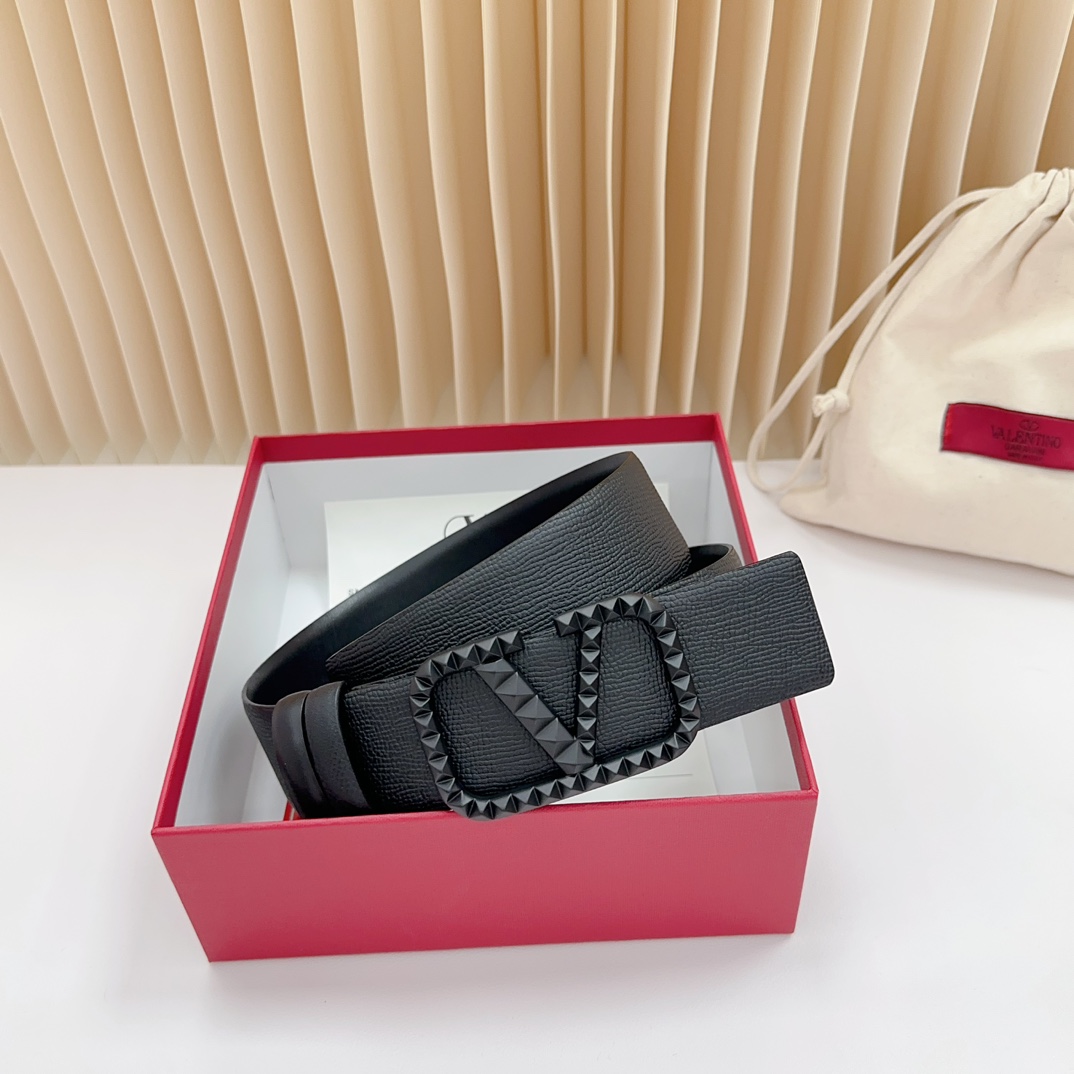 Valentino Leather Belts 1:1 Mirror Version