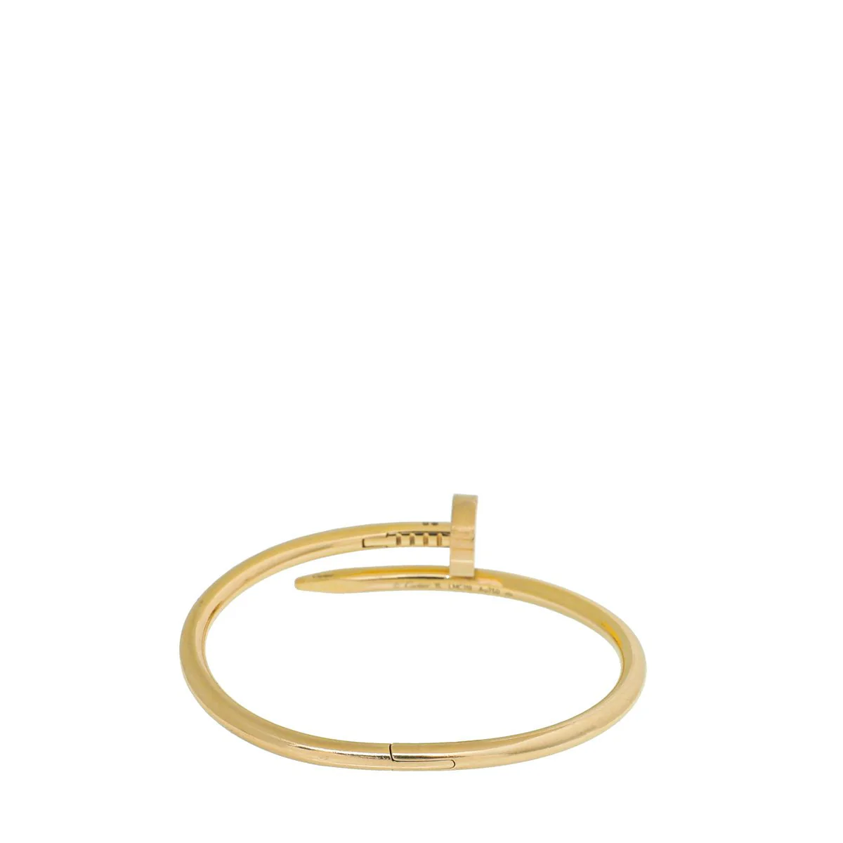 Cartier 18K Yellow Gold Juste Un Clou Classic Bracelet 15