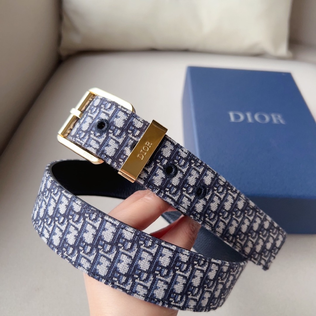 Dior Classic Printed Belt 30MM