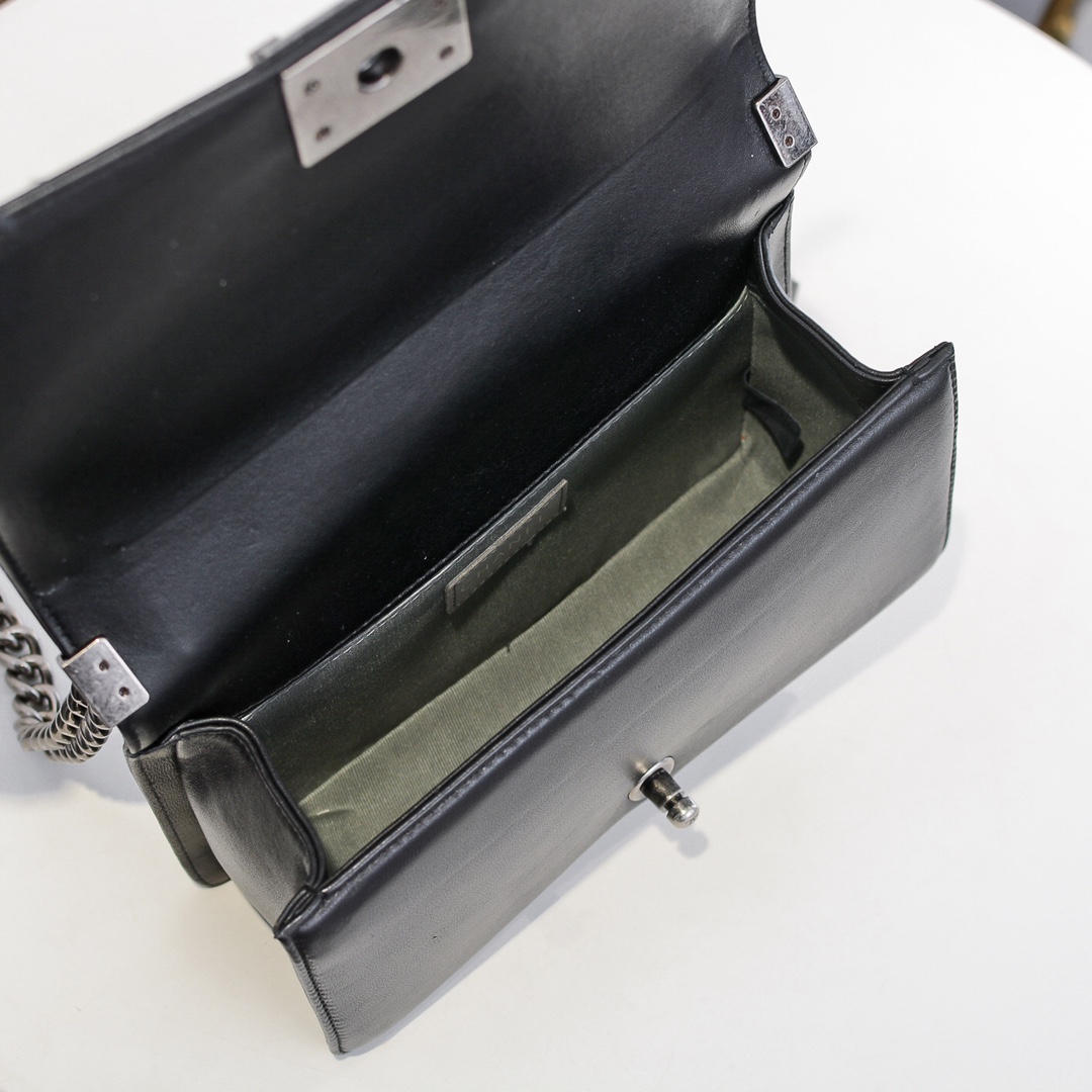 Chanel Leboy snake pattern Shoulder Bag Handbag