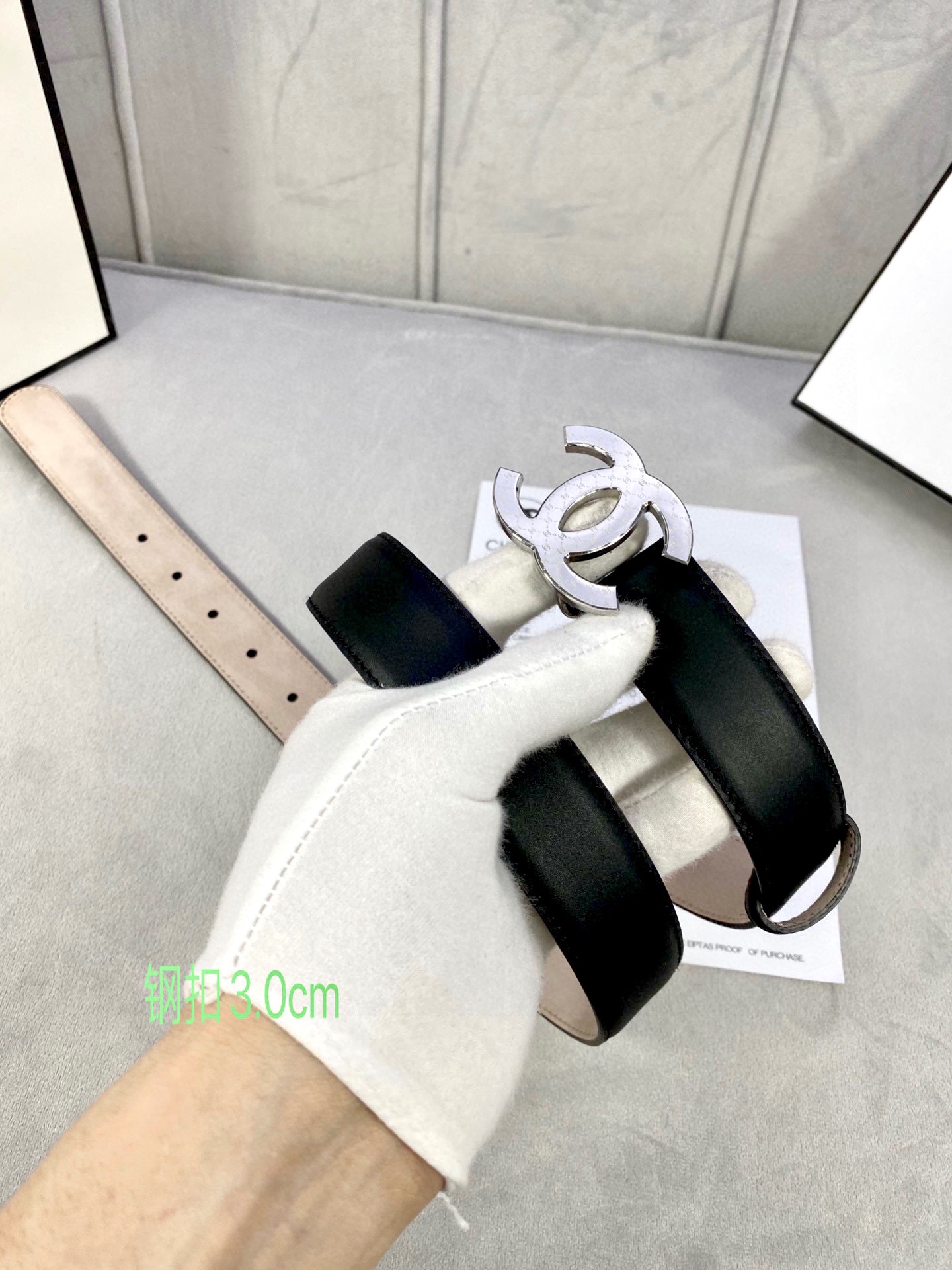 Chanel Leather Belts 1:1 Mirror Version