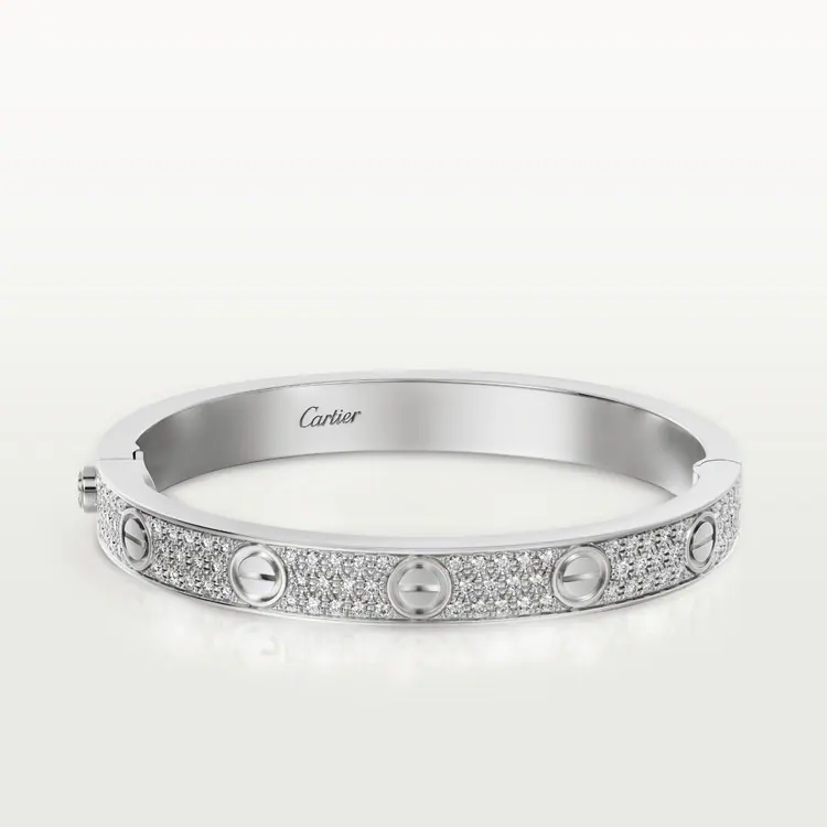 Cartier Love Bracelet Full Diamond Bracelet Dupe