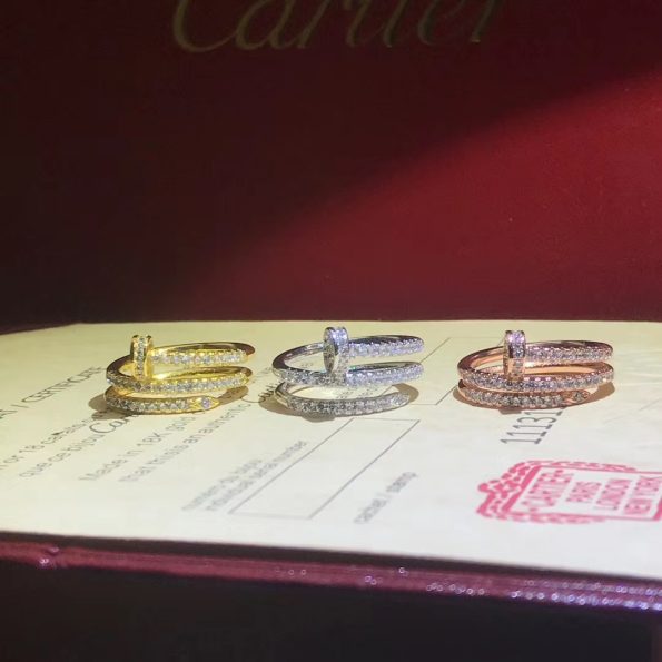 Nail Ring Dupe, Full Diamonds