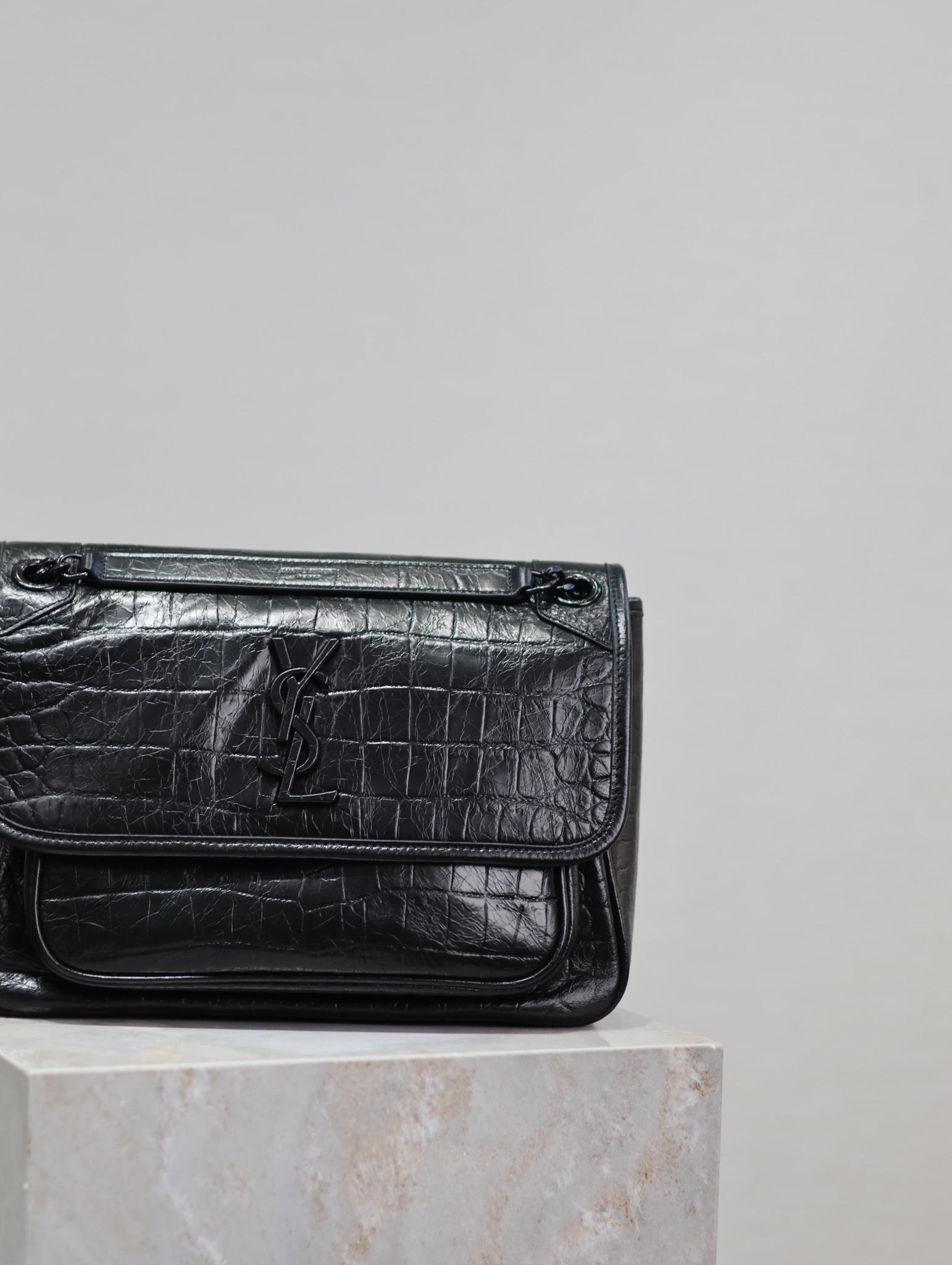 Saint Laurent 10A Handbag Shoulder Bag Top Mirror Quality Version niki 633158/498894