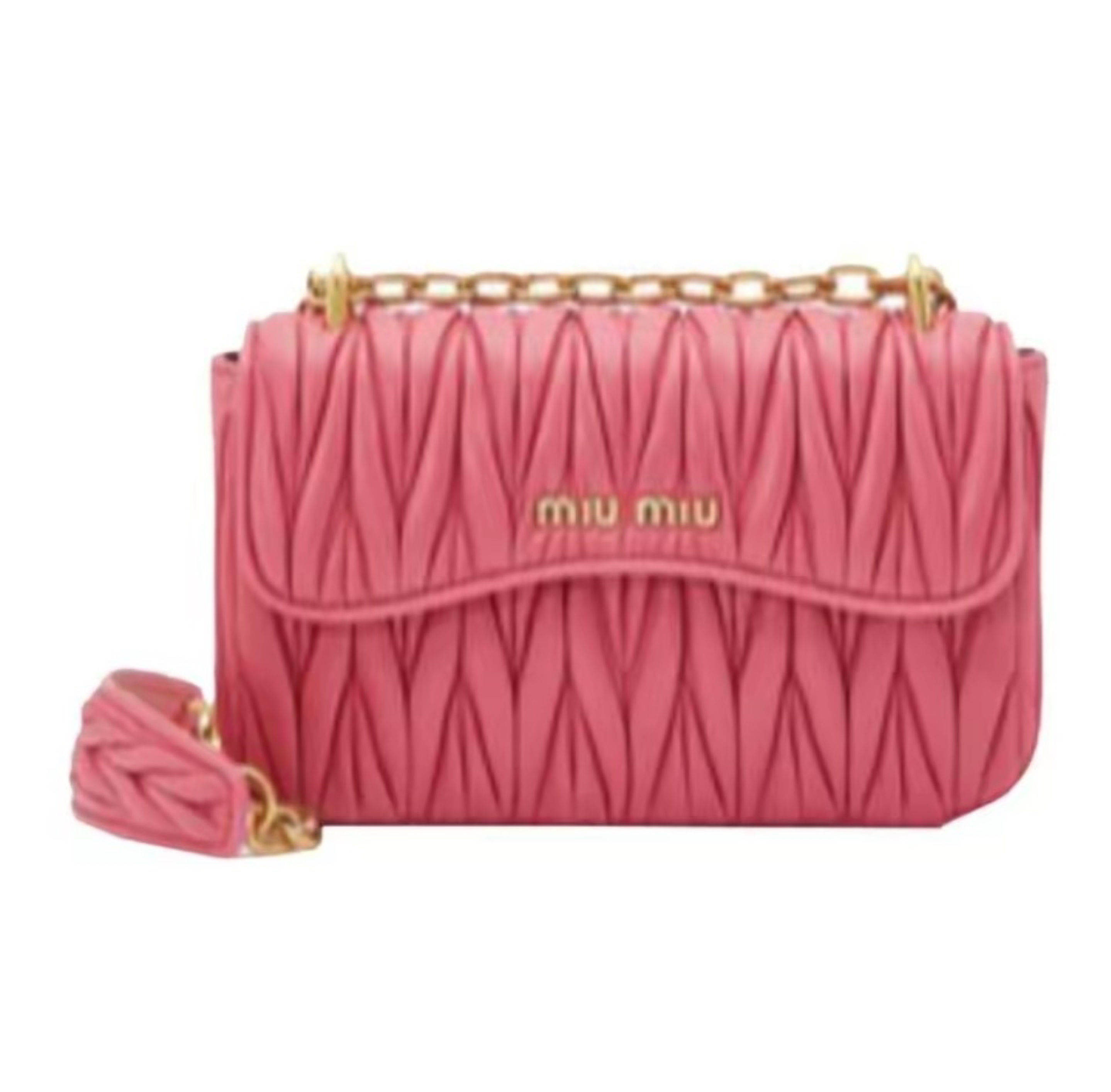 Miumiu Lambskin Shoulder Bag Crossbody Bag（Replica）