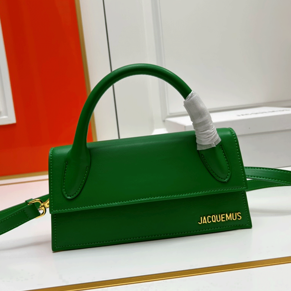 Jacquemus Leather Pocket Red Envelope  Bags  (Replica)