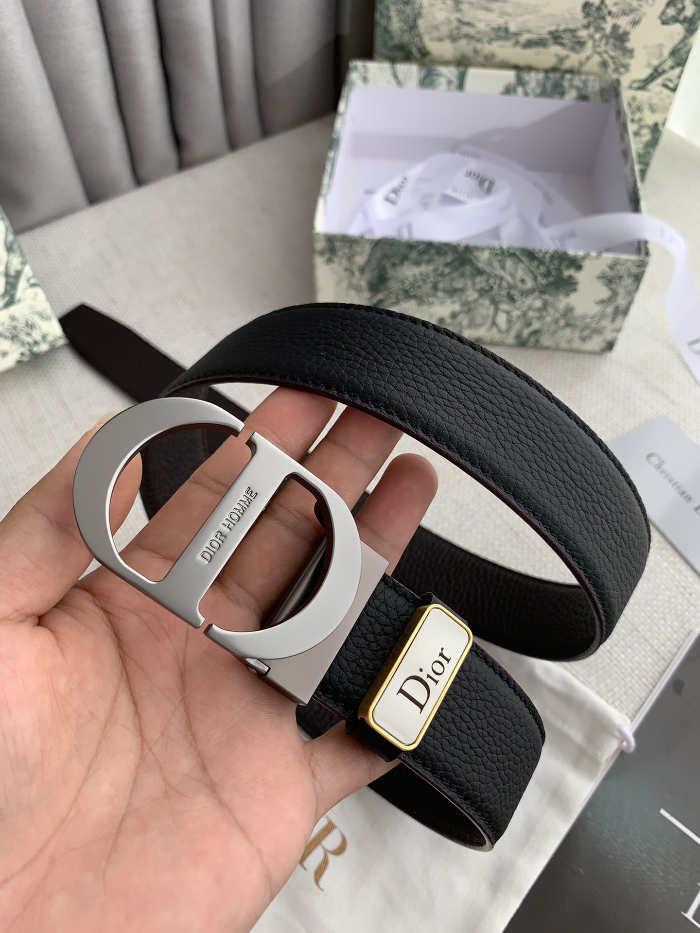 Dior Leather Belts 1:1 Mirror Version