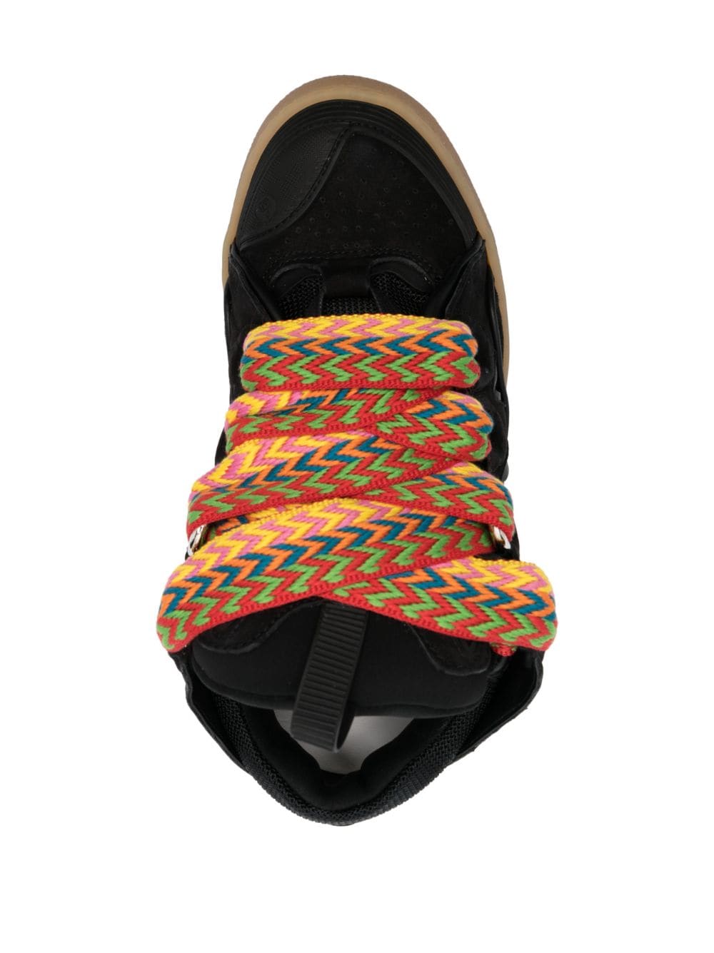 Lanvin LEATHER CURB SNEAKERS(Replica)