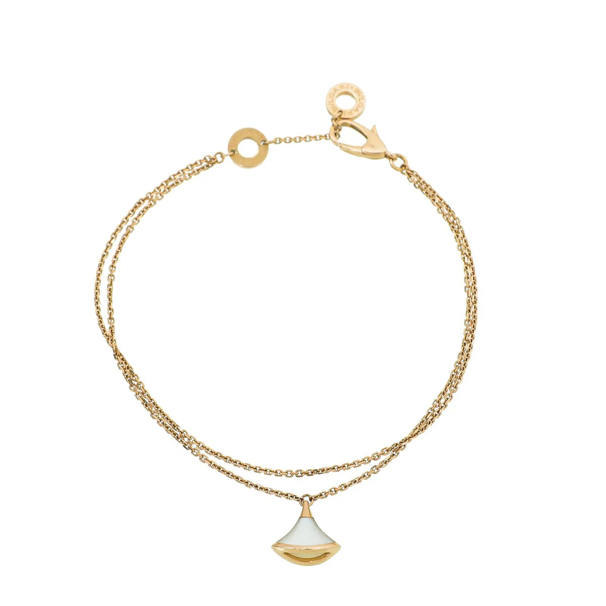 Bvlgari 18K Rose Gold MOP Diva's Dream Bracelet
