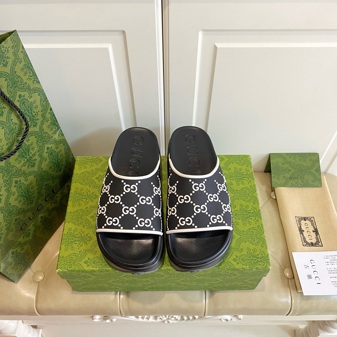 Gucci Platform Sandals Slide Sandal (Replica)