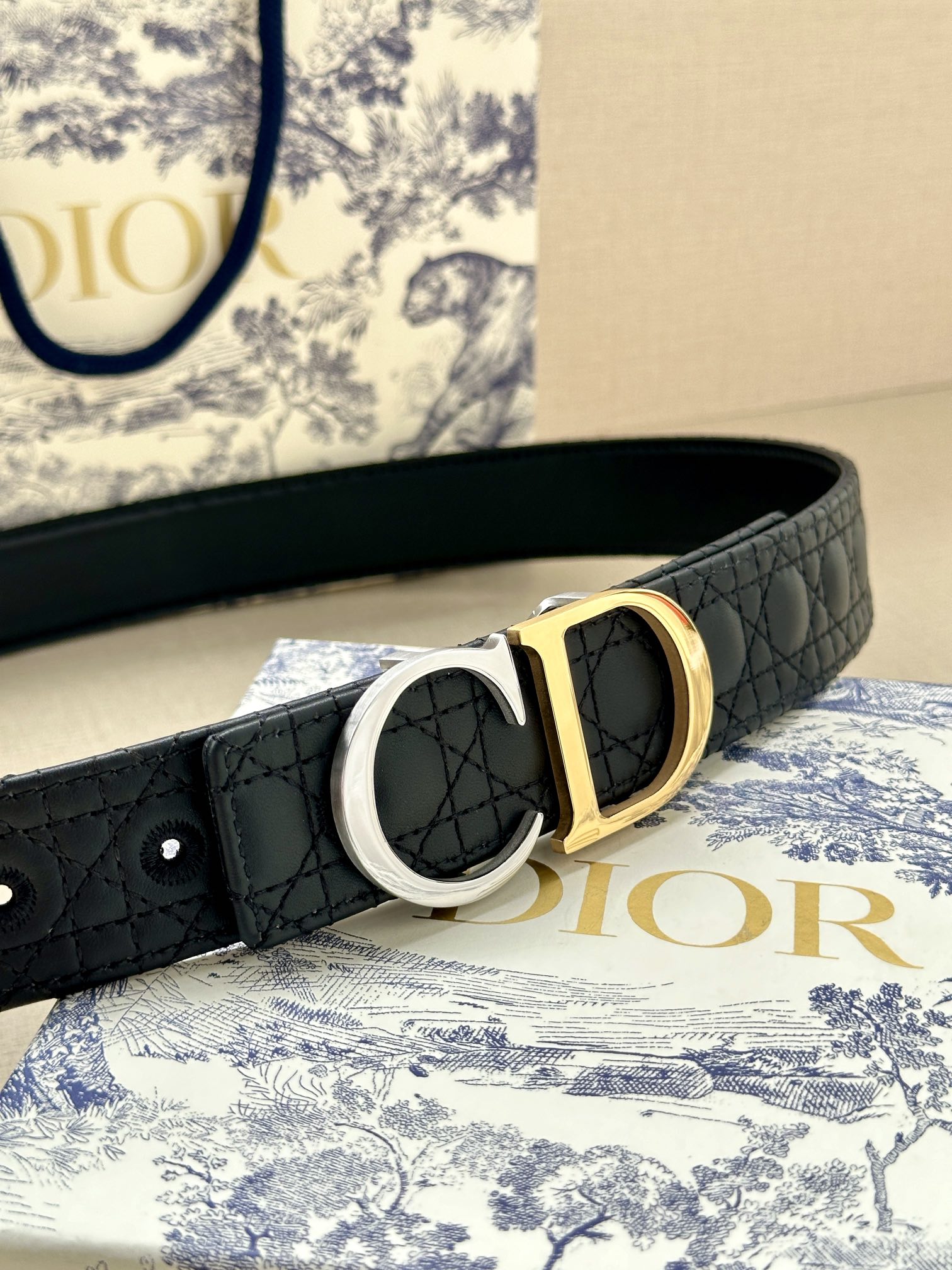 Dior Leather Belts 1:1 Mirror Version