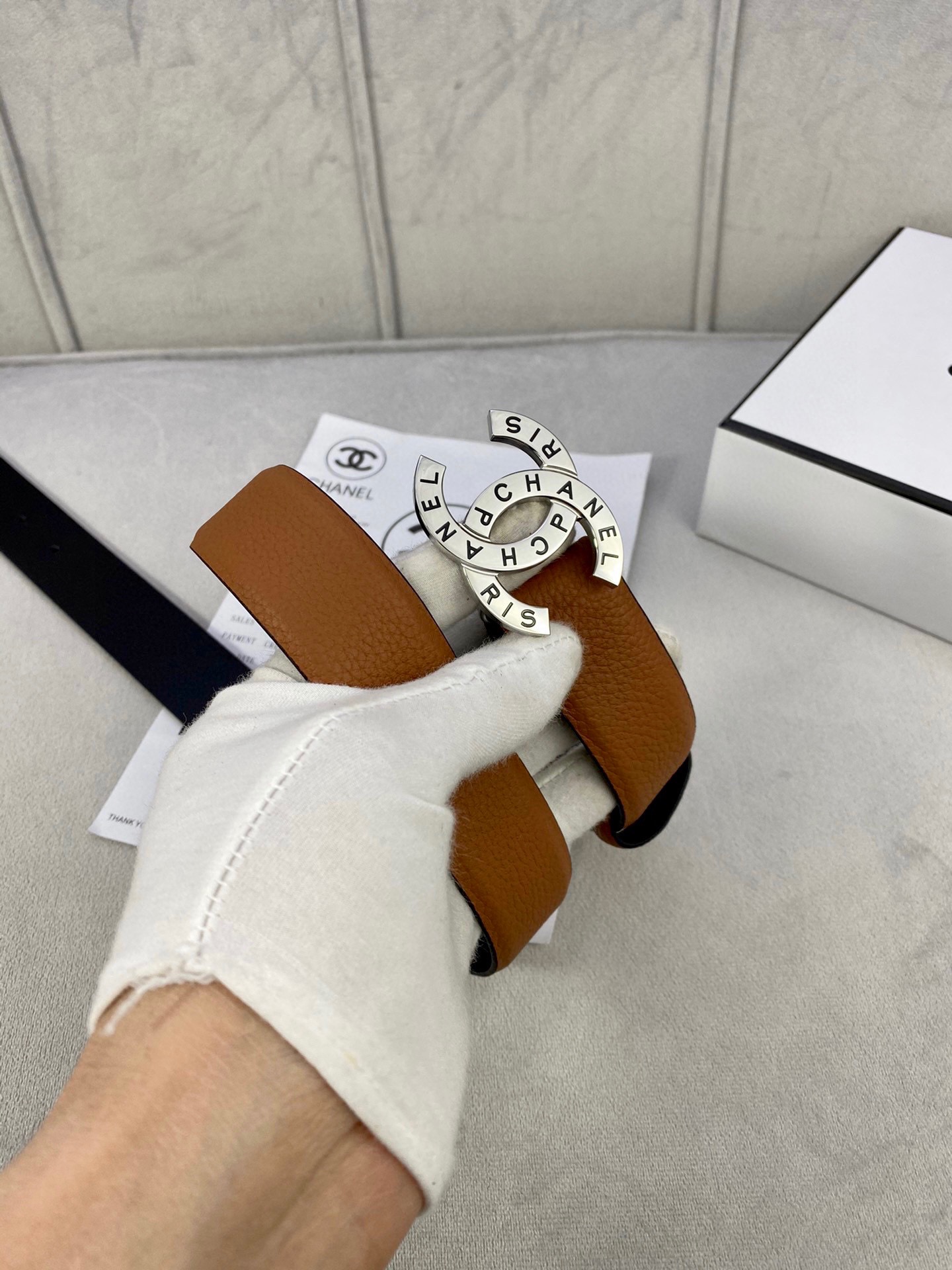 Chanel Leather Belts 1:1 Mirror Version