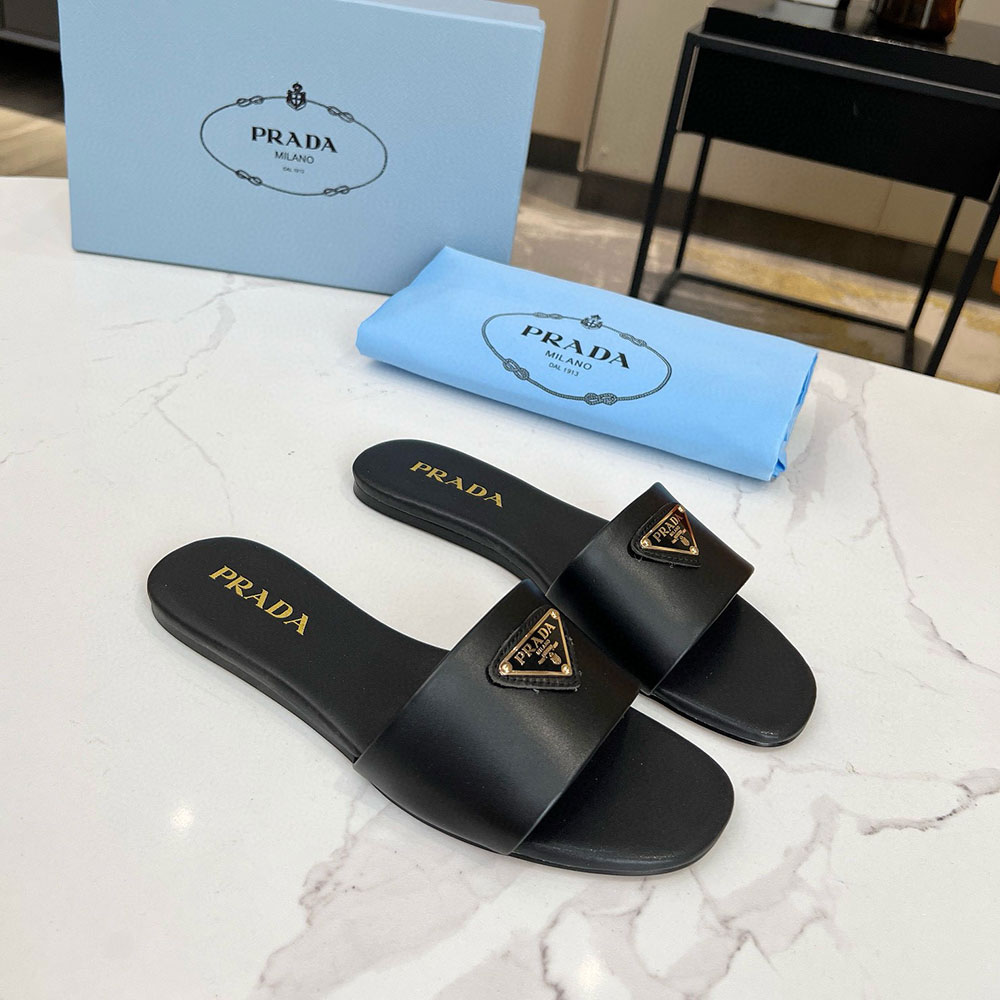 Prada Everything Goes With fFip-flops Slide Sandal (Replica)