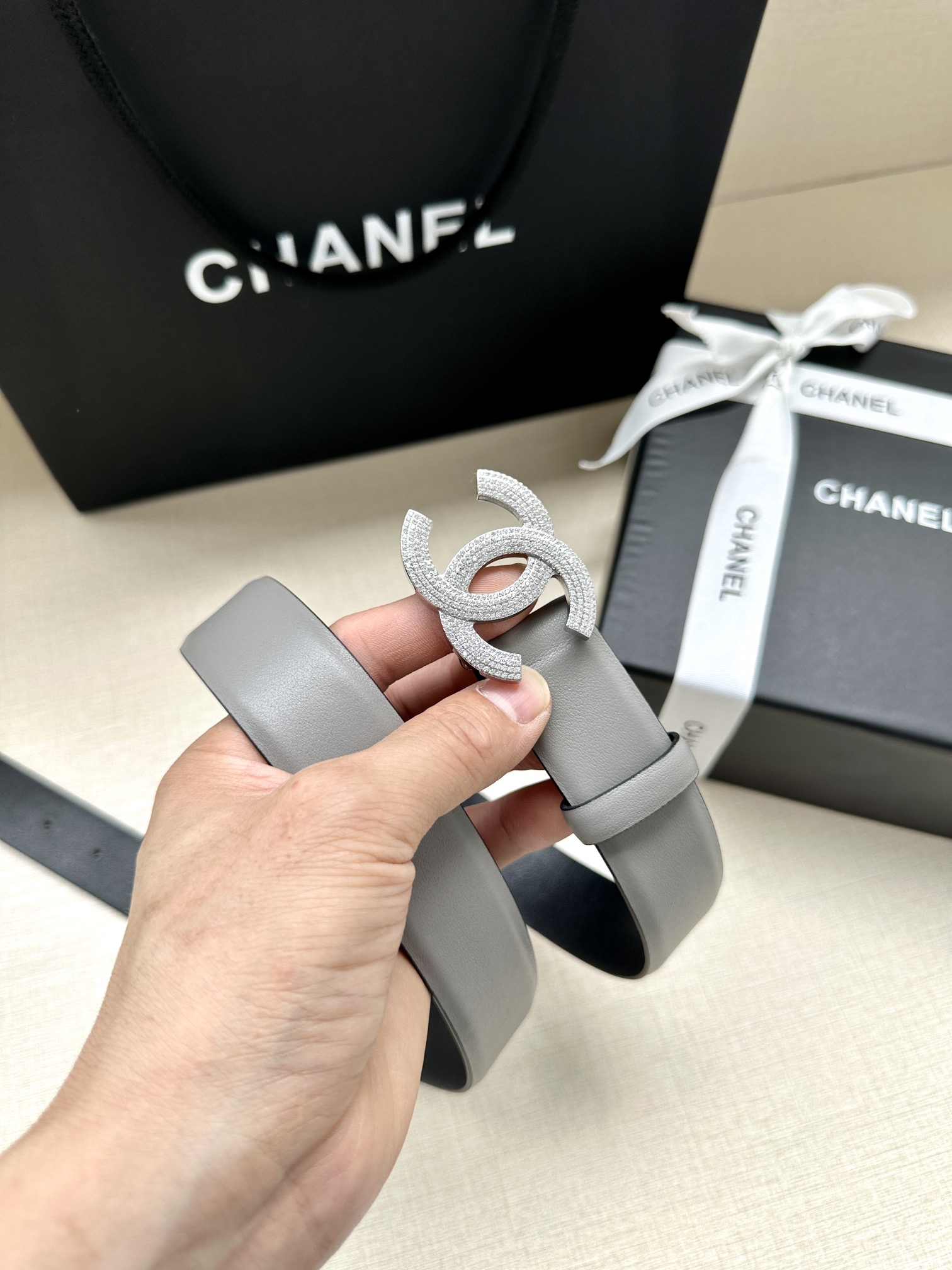 Chanel Leather Belts 1:1 Mirror Version