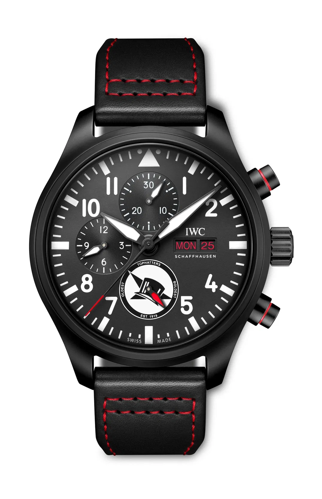 Schaffhausen Pilots watch chronograph edition tophatters iw389108