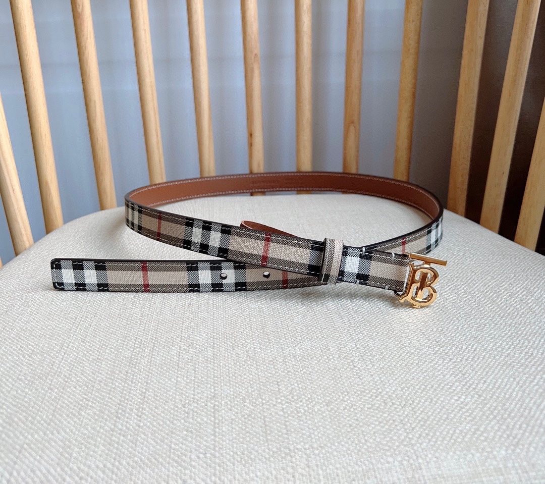 Burberry Leather Belts 1:1 Mirror Version