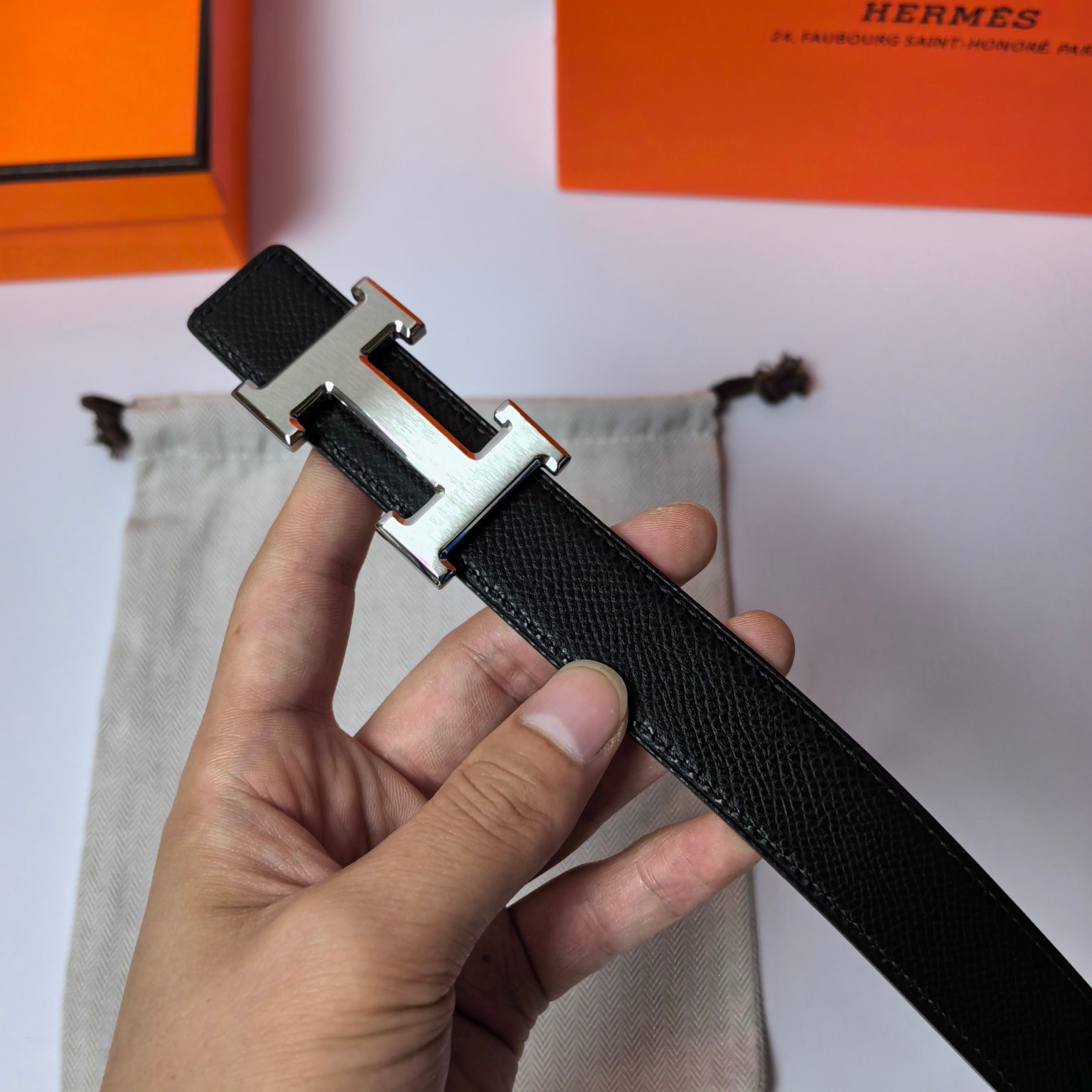 Hermes Leather Belts 1:1 Mirror Version
