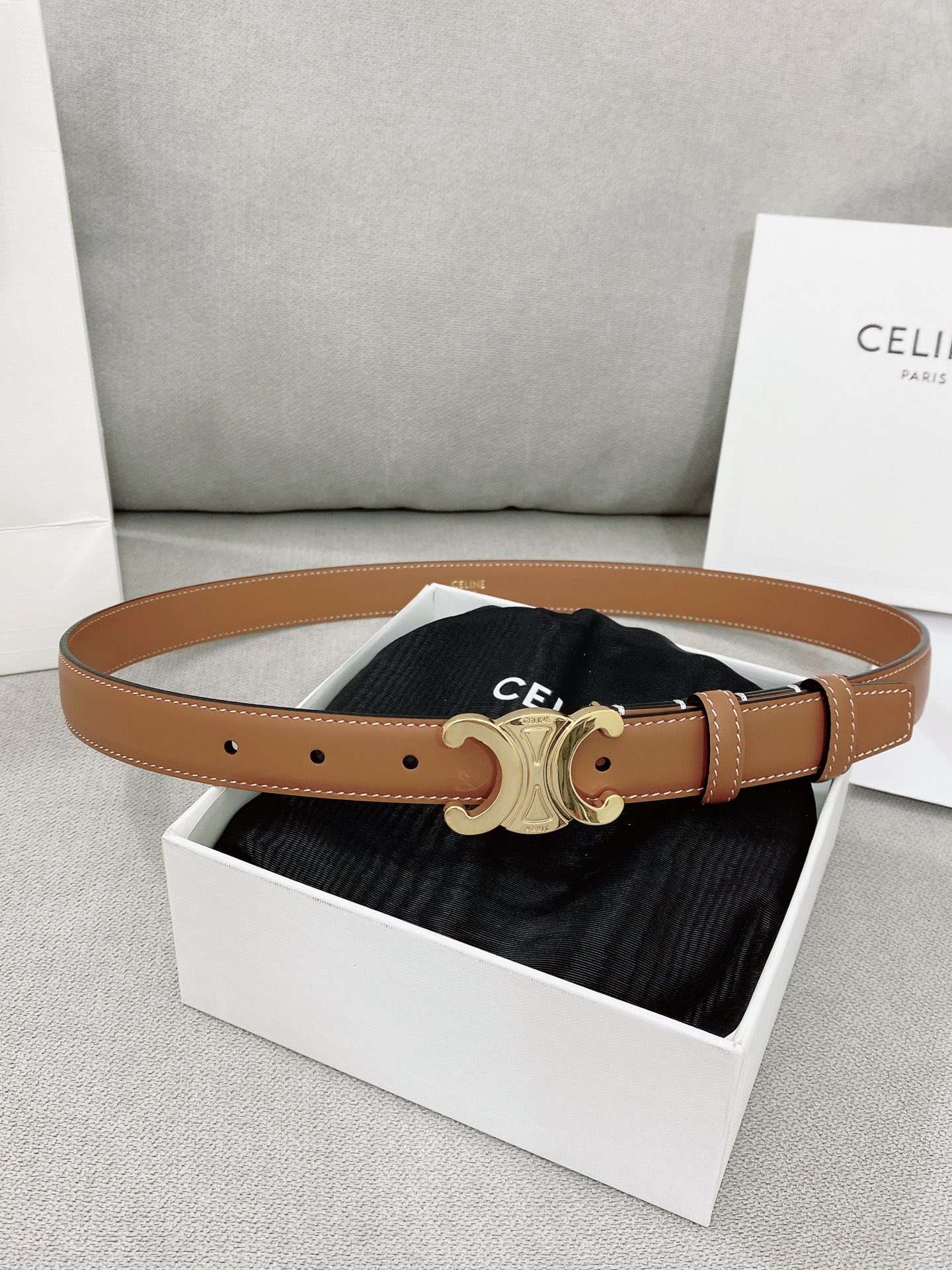 Celine Leather Belts 1:1 Mirror Version