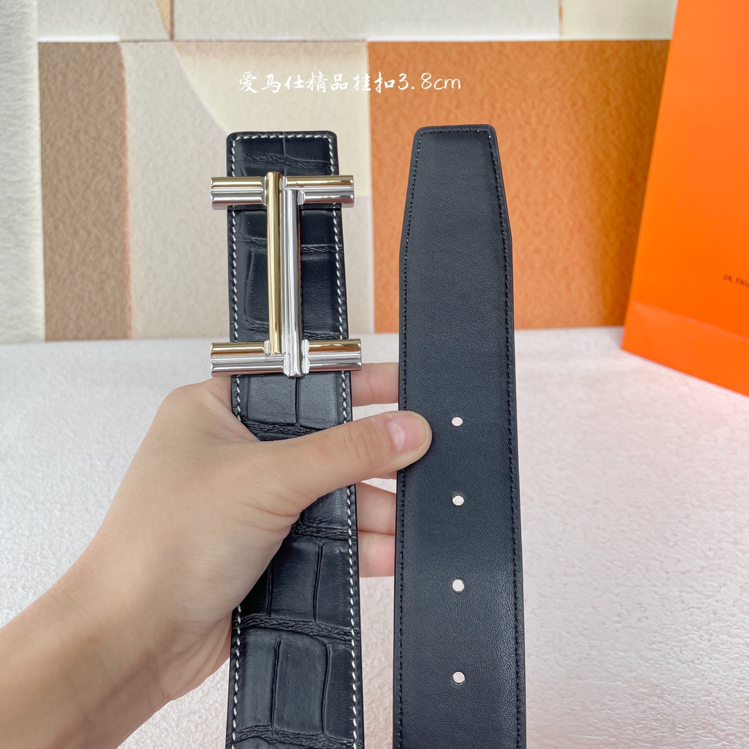 Hermes Leather Belts 1:1 Mirror Version