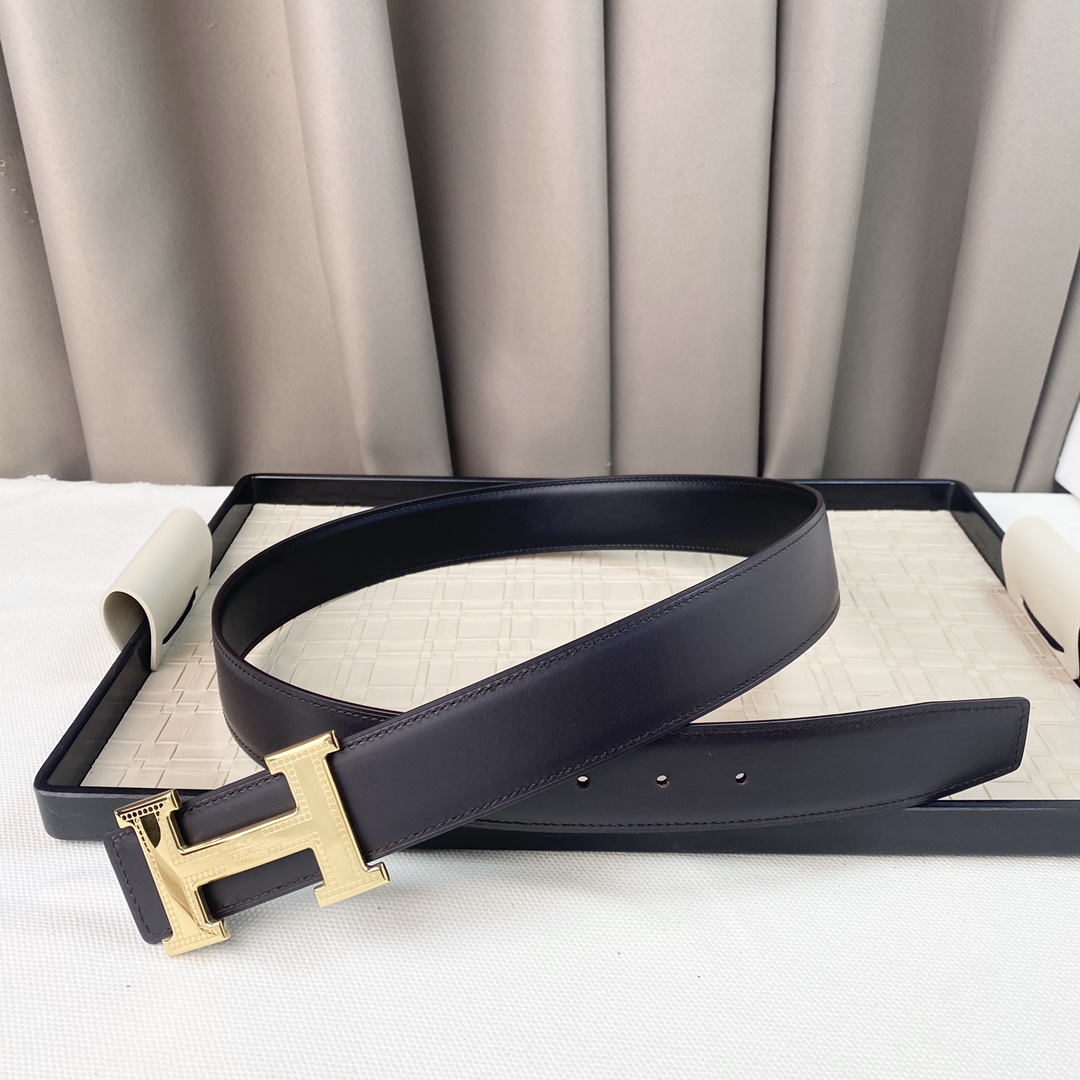 Hermes Leather Belts 1:1 Mirror Version