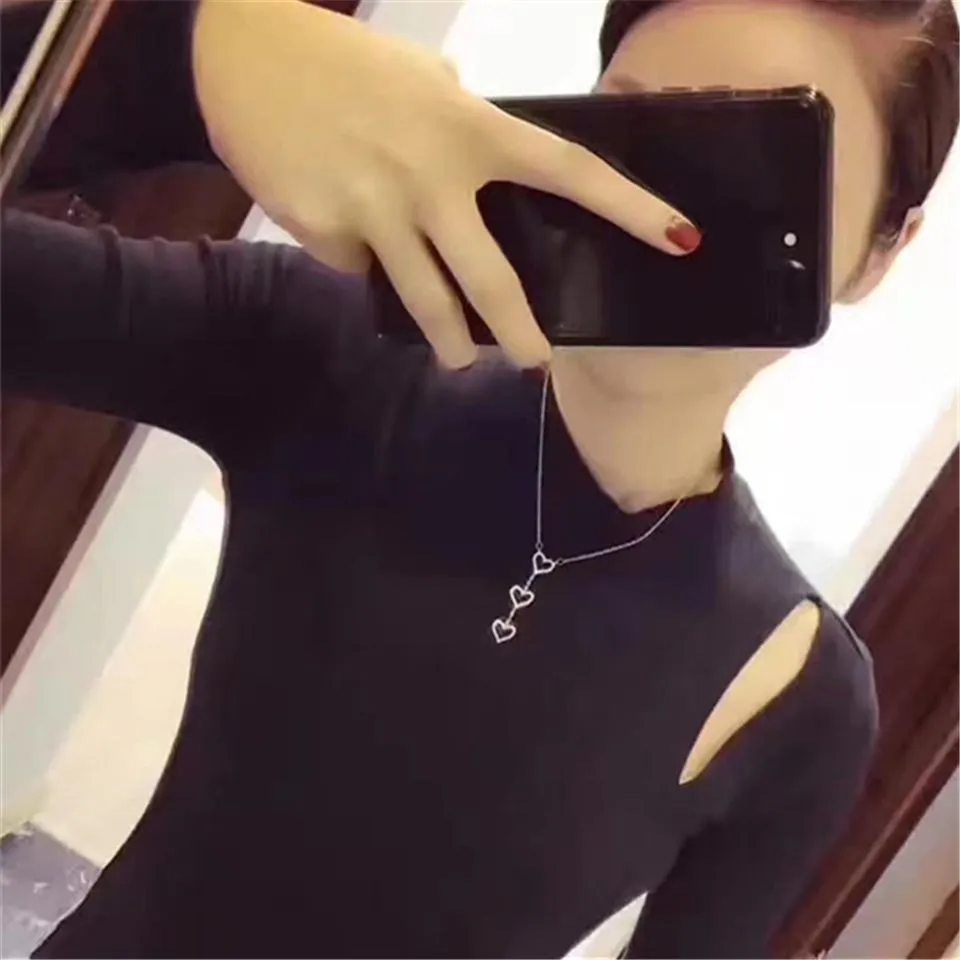 Tiffany Three Interlocking Hearts Pendant Necklace Women Jewelry Gift Lady UK For Sale