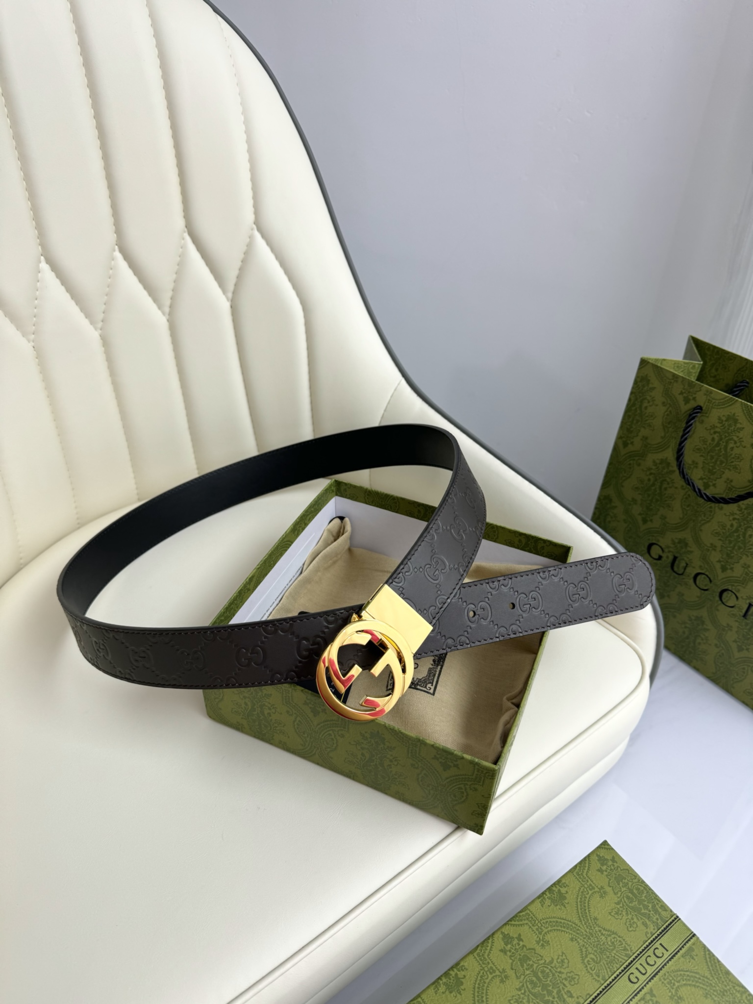 Gucci Leather Belts 1:1 Mirror Version