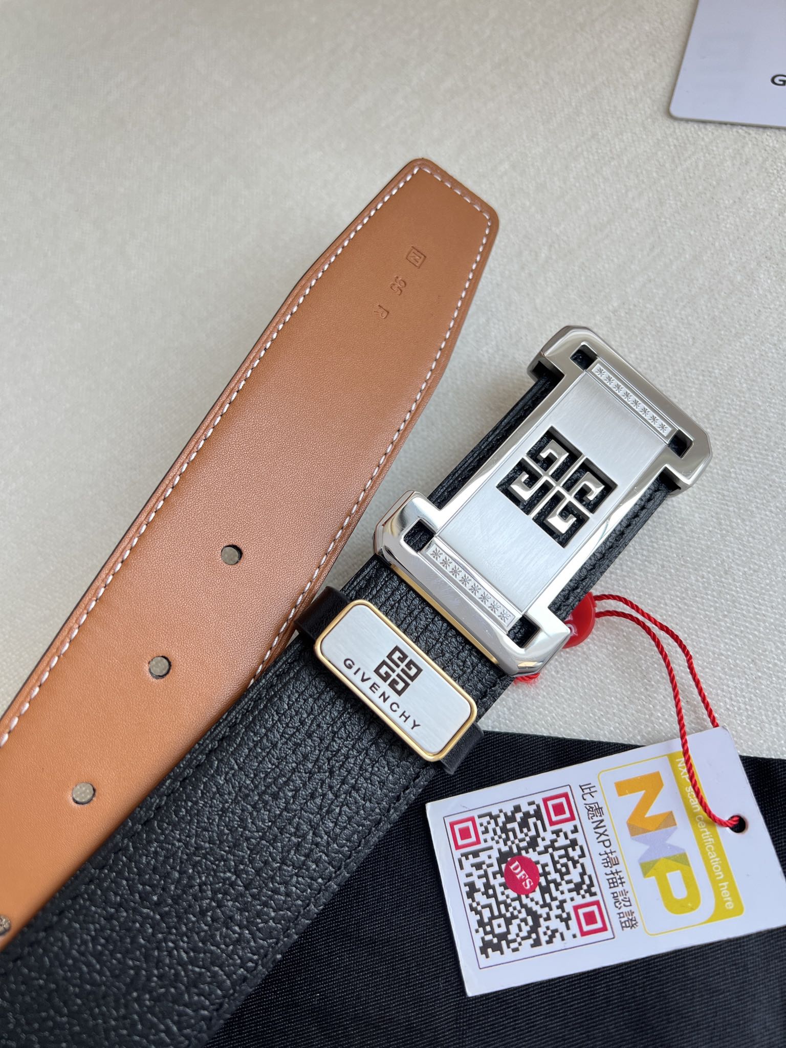 Givenchy Leather Belts 1:1 Mirror Version