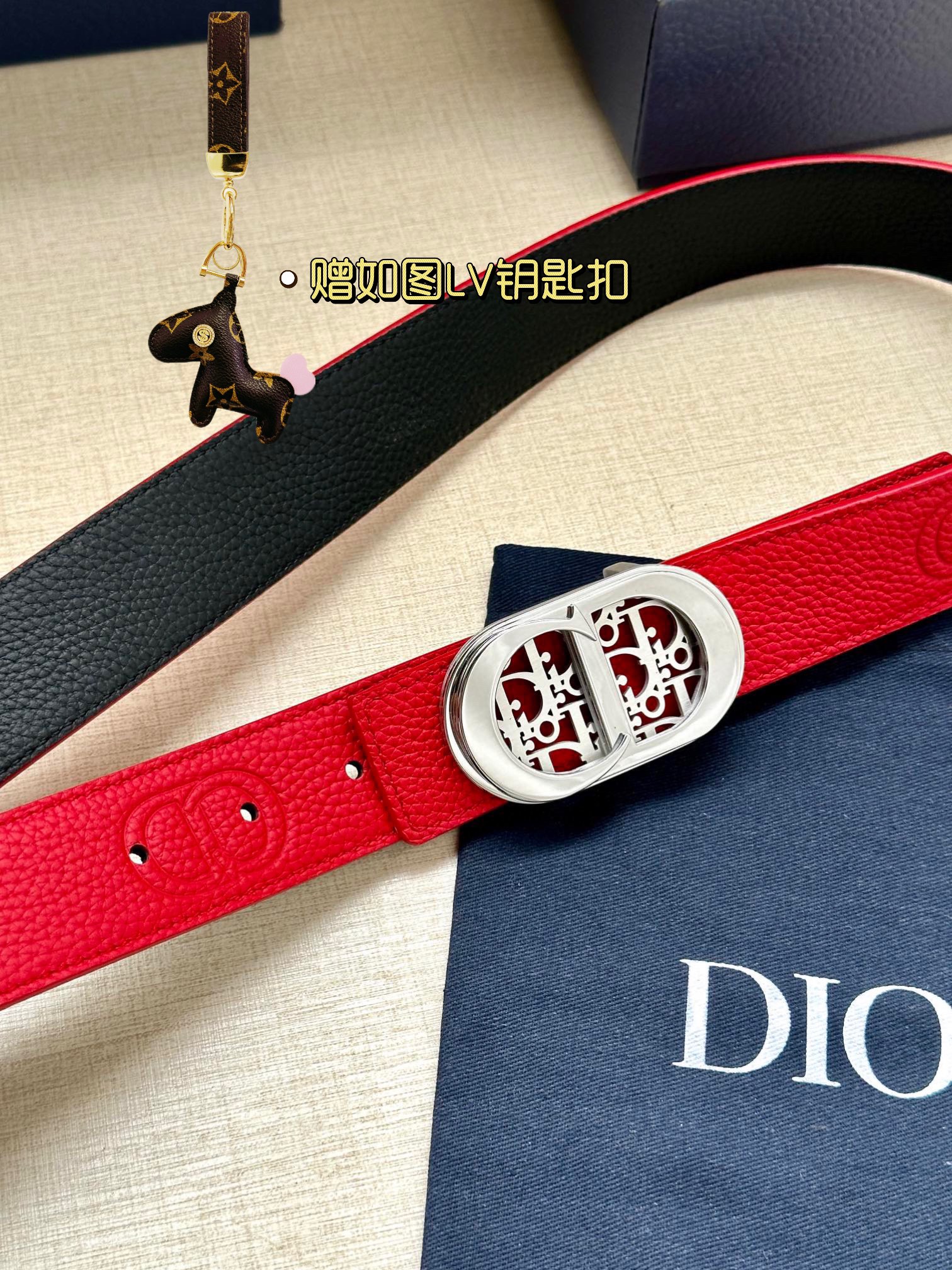 Dior Leather Belts 1:1 Mirror Version