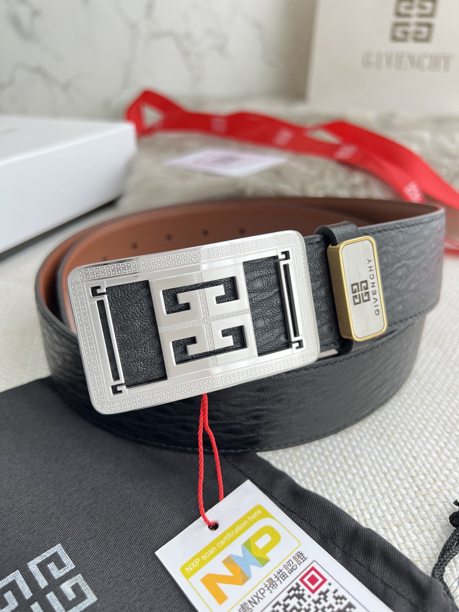 Givenchy Leather Belts 1:1 Mirror Version