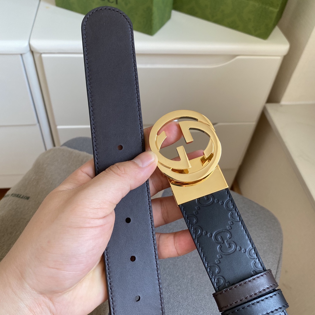 Gucci Leather Belts 1:1 Mirror Version