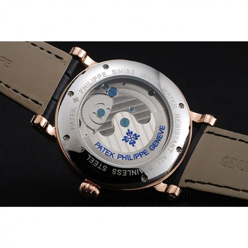 Complications Moonphase Tourbillon Dial Black 42 mm, Rose Gold Plated