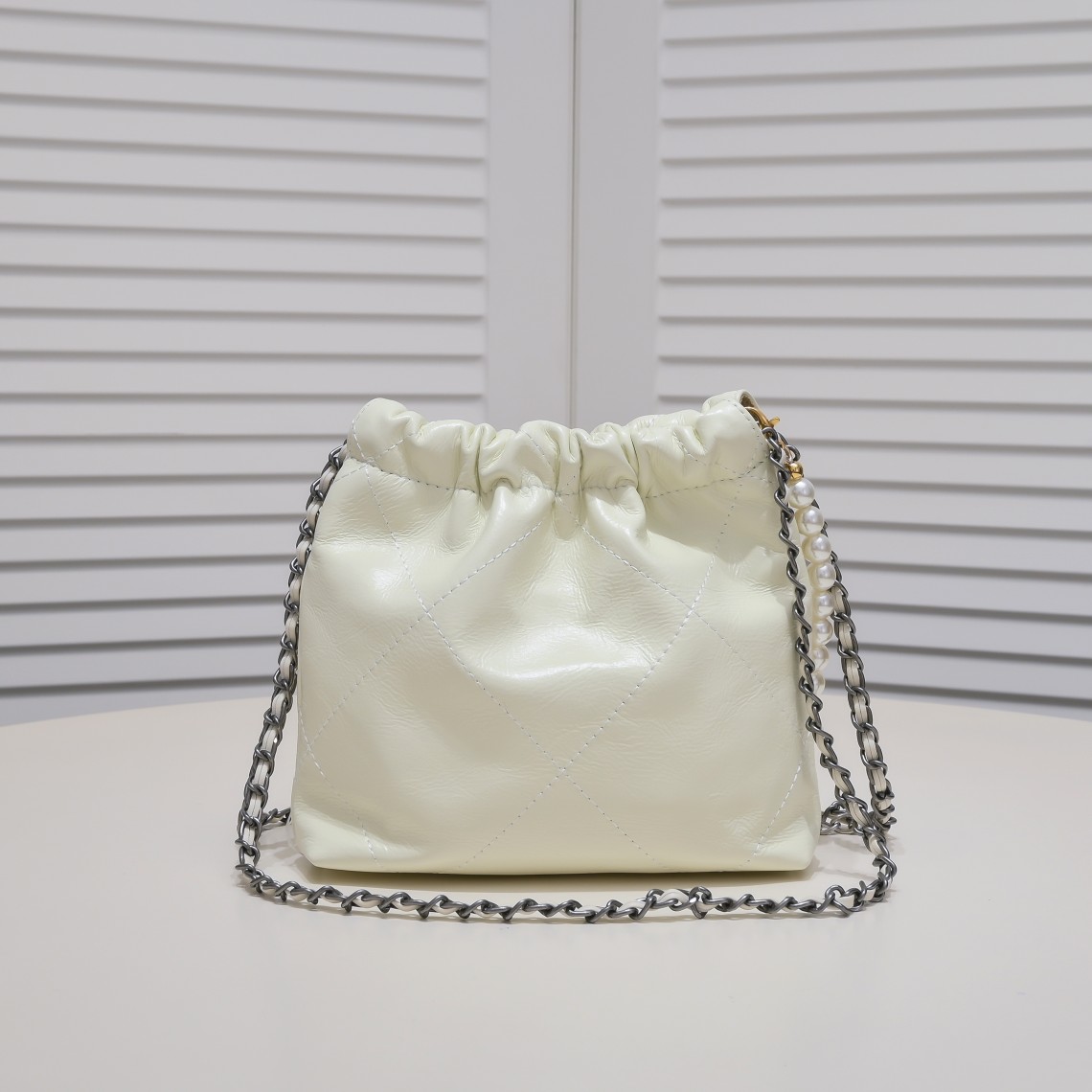 Chanel 22S Trash Bag Mini Pearl Bag Shoulder Bag Handbag