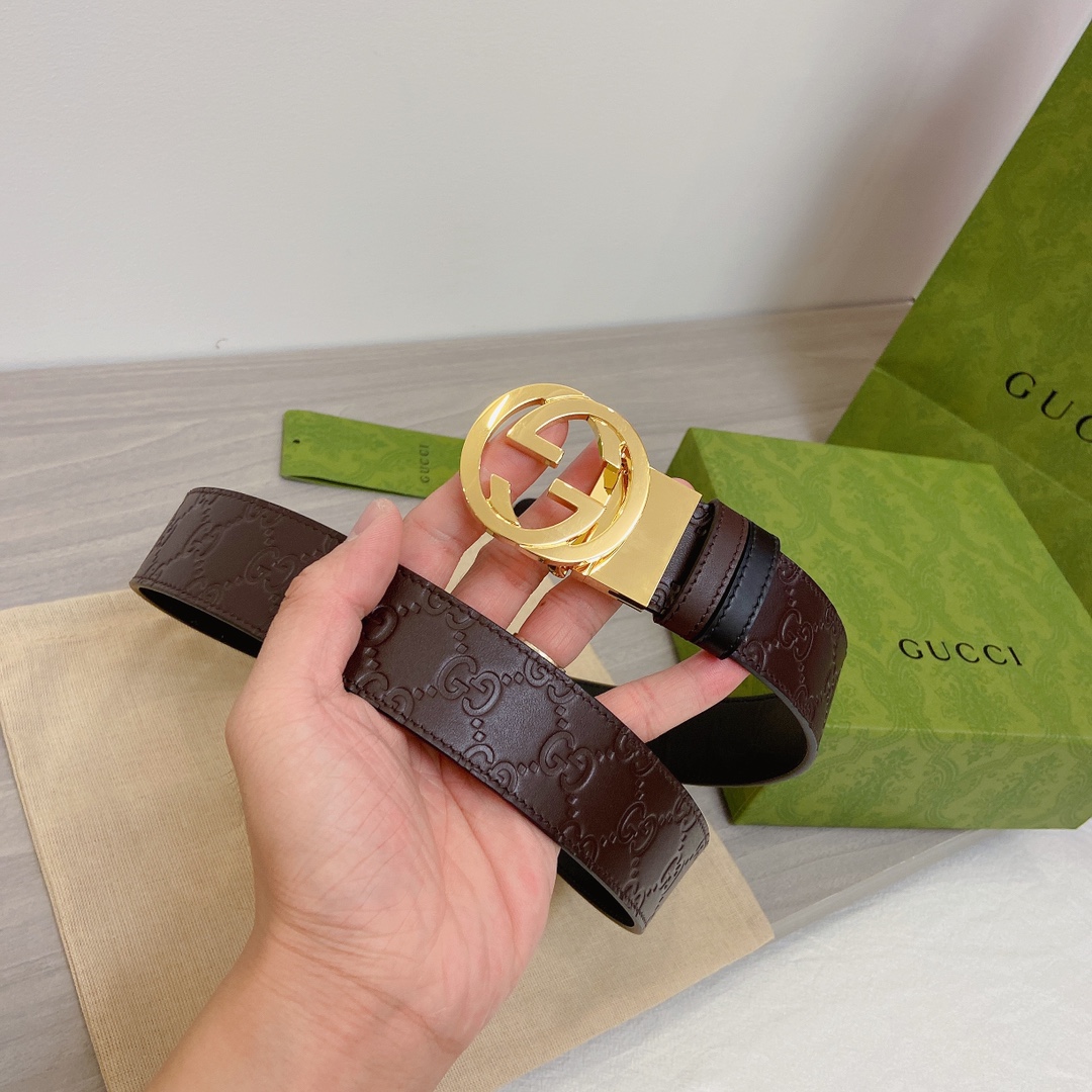 Gucci Leather Belts 1:1 Mirror Version