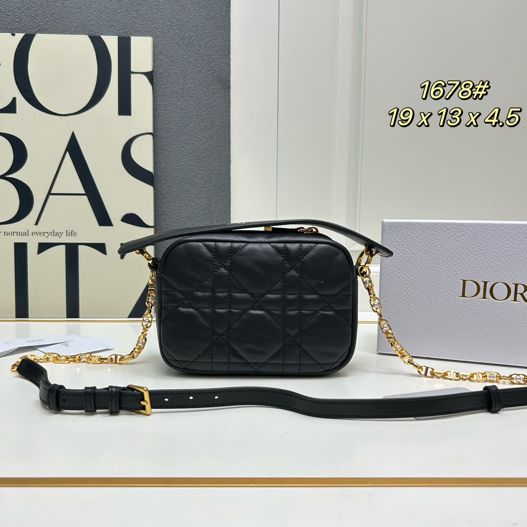 Dior Caro Camera Bags Shoulder Bag Handbag