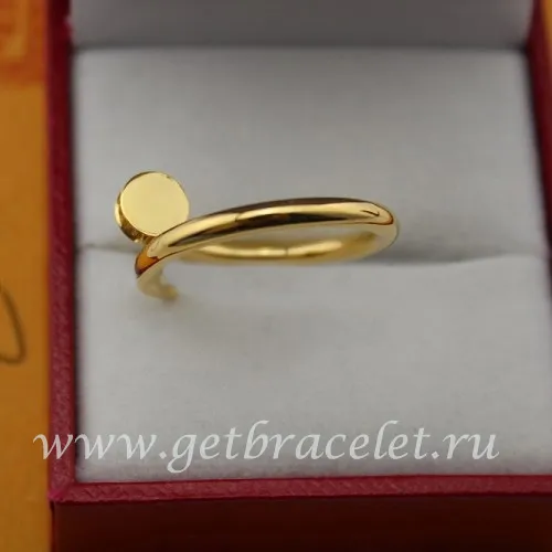 Fake Cartier Juste Un Clou Ring Yellow Gold Diamonds