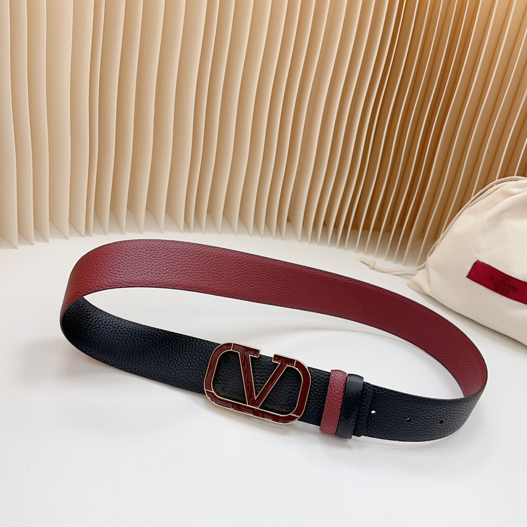 Valentino Leather Belts 1:1 Mirror Version