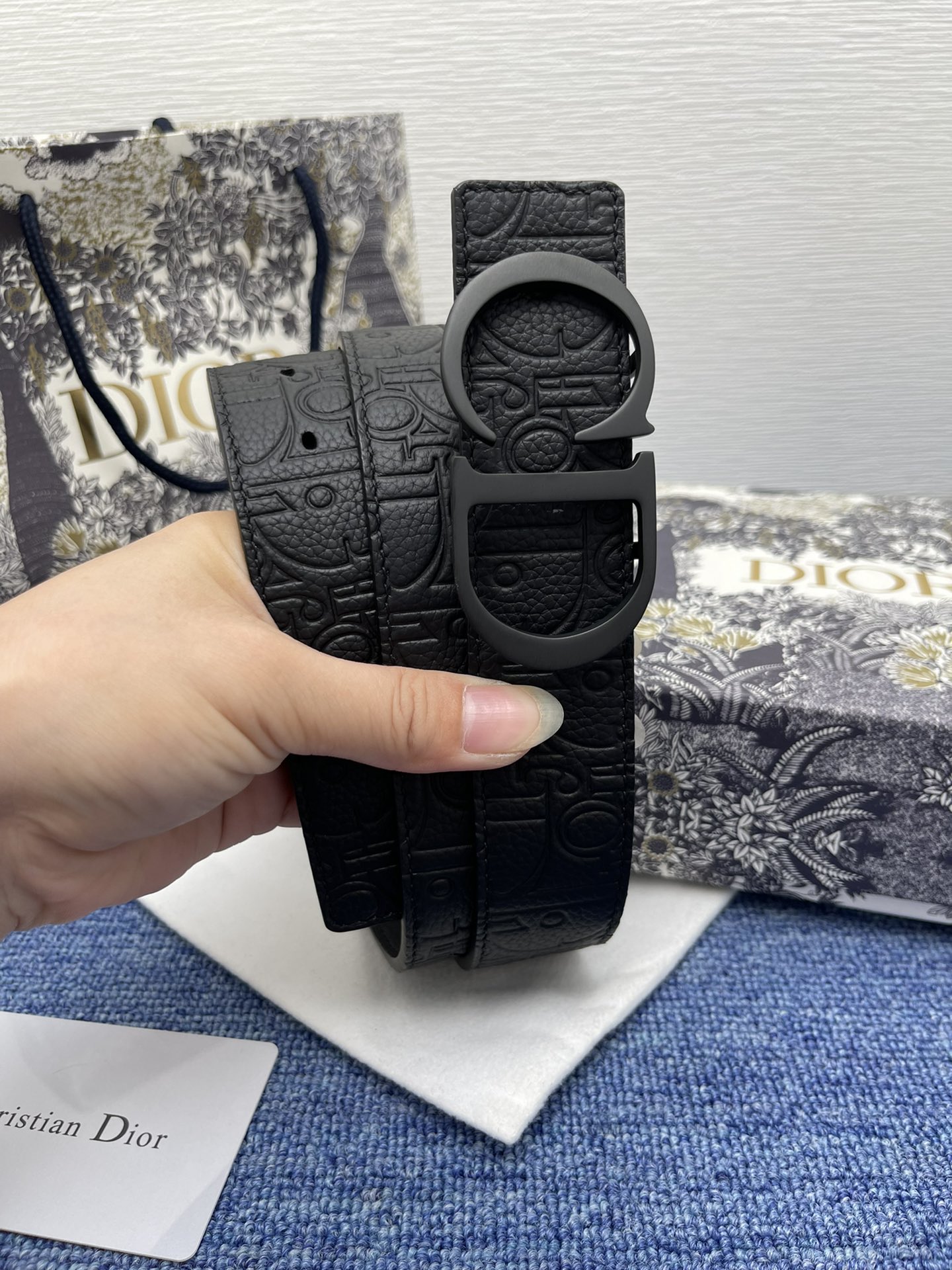 Dior Leather Belts 1:1 Mirror Version