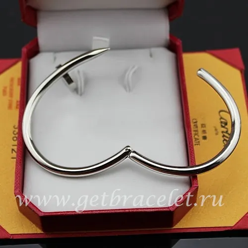 Fake Cartier Juste Un Clou Bracelet White Gold B6037615