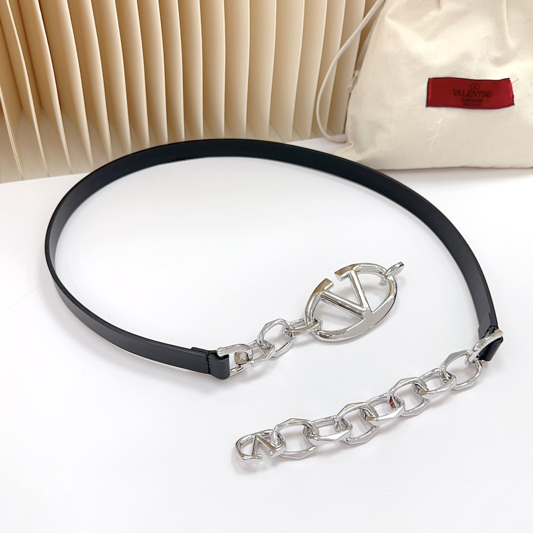 Valentino Leather Belts 1:1 Mirror Version