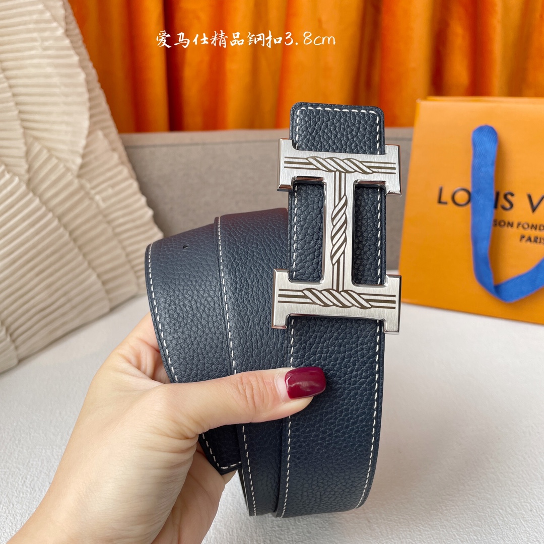 Hermes Leather Belts 1:1 Mirror Version